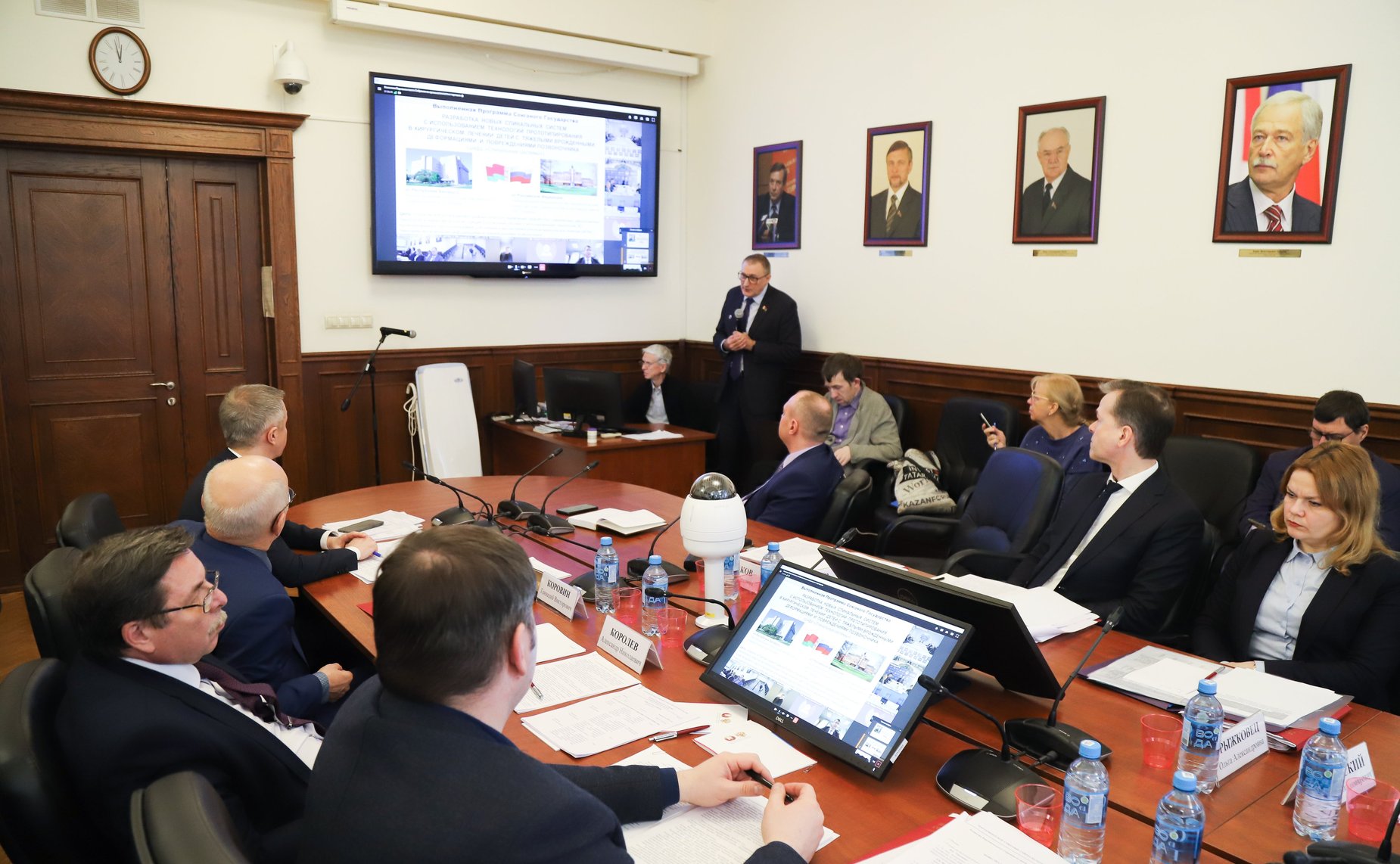 Заседание Комиссии Парламентского Собрания Союза Беларуси и России по промышленности и торговле