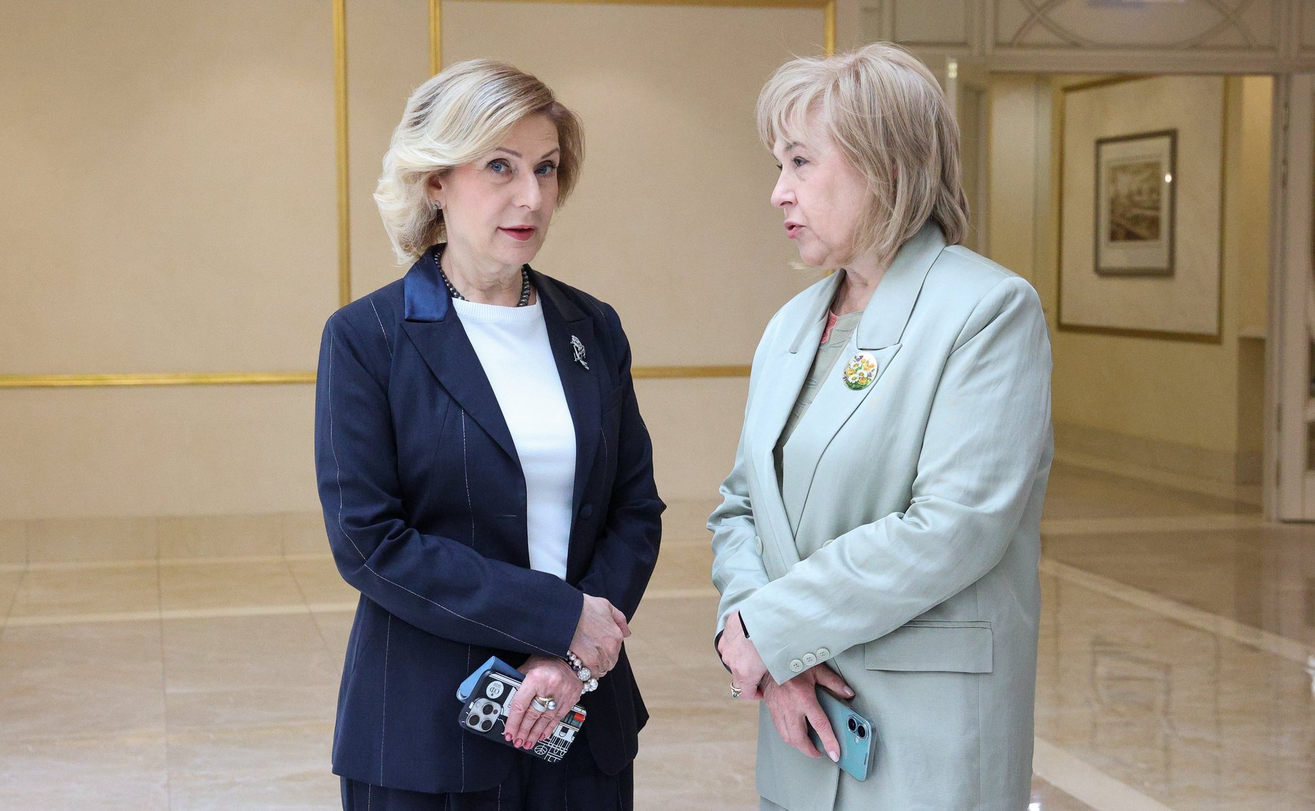 Валентина Матвиенко и Игорь Шувалов осмотрели выставку проектов, получивших поддержку институтов развития ВЭБ.РФ