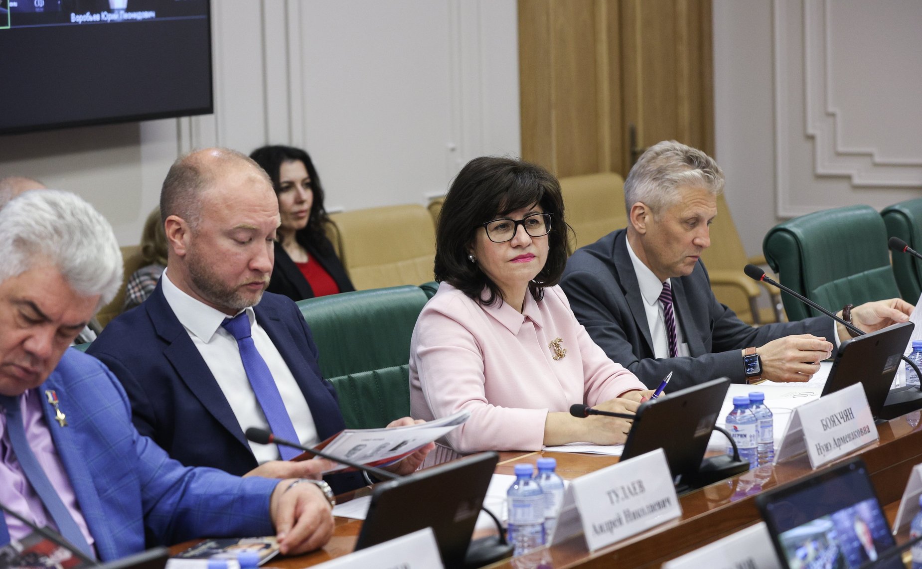 Первое заседание Экспертного совета Межпарламентской комиссии (МПК) по сотрудничеству Федерального Собрания РФ и Национального Собрания Республики Армения