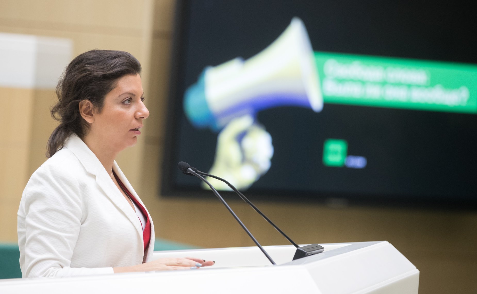 Глава телеканала RT М. Симоньян