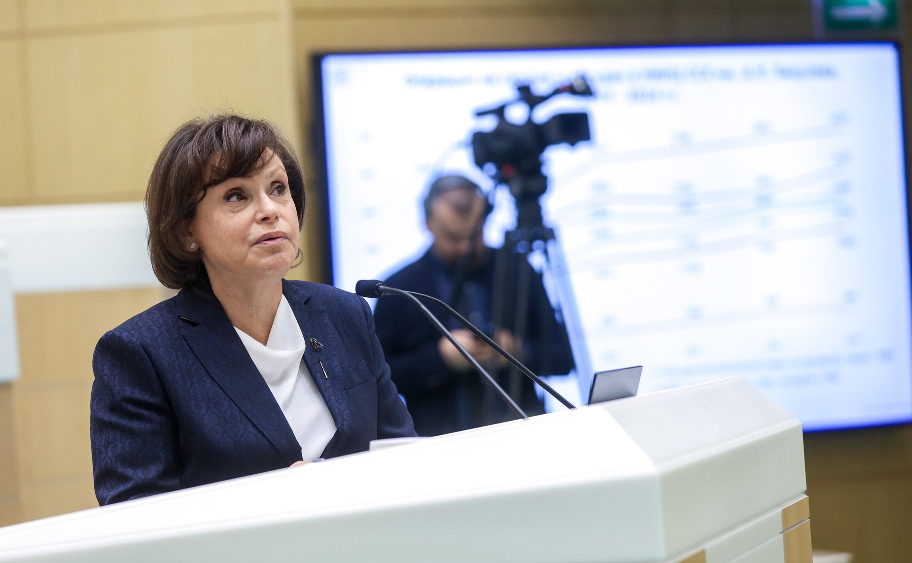 Директор Национального медицинского исследовательского центра сердечно-сосудистой хирургии имени А.Н. Бакулева Минздрава России Елена Голухова