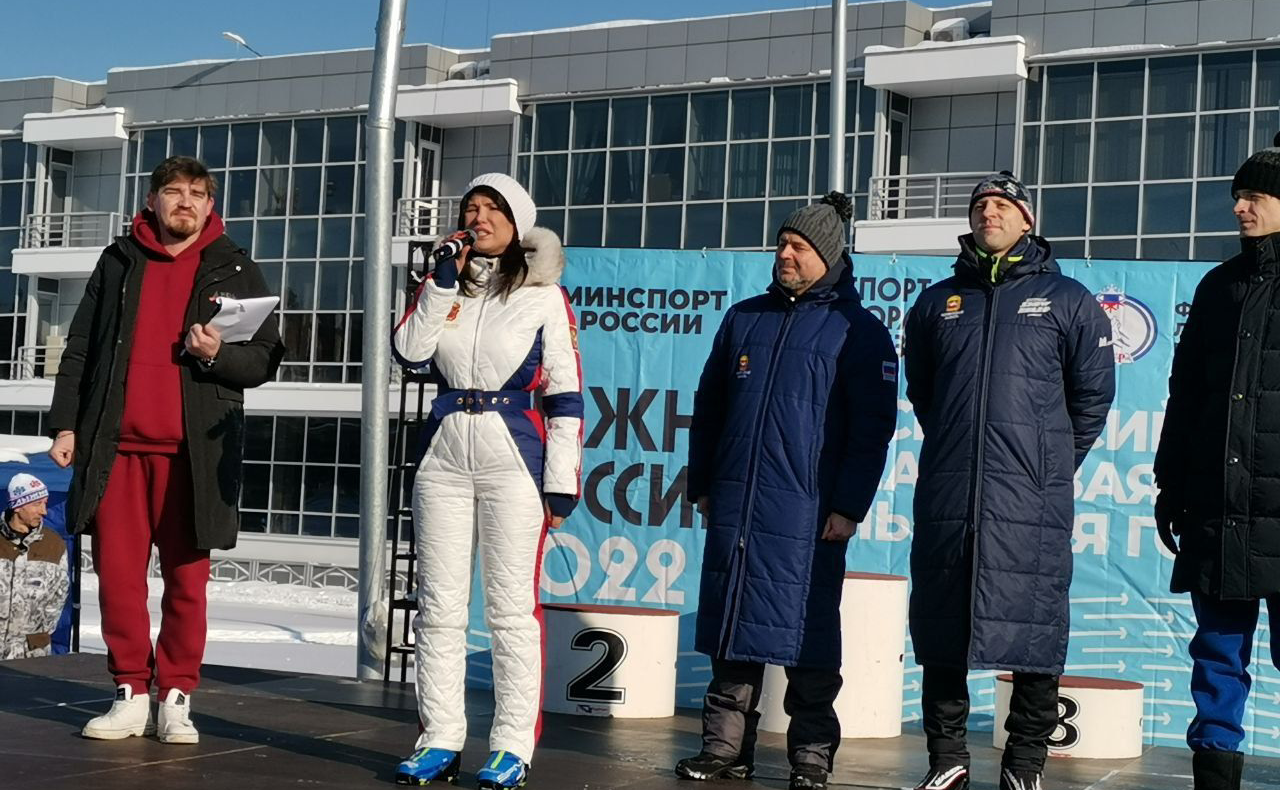 Маргарита Павлова приняла участие во всероссийских массовых соревнованиях «Лыжня России — 2022»