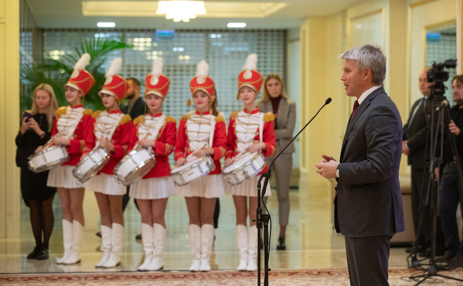 Церемония награждения победителей и призёров IV летней Спартакиады молодежи России в Совете Федерации