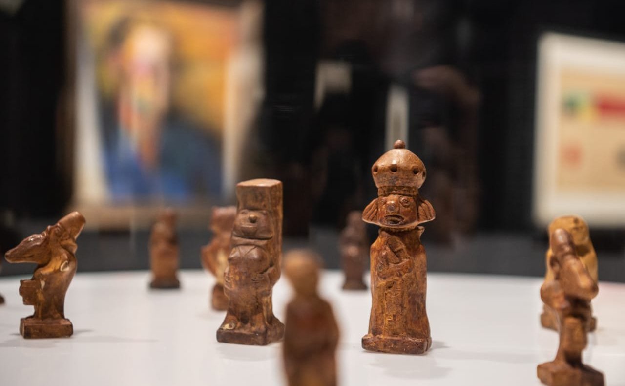 Екатерина Алтабаева приняла участие в открытии выставки «Малевич VS Филонов. Диалог двух школ» в Воронцовском дворце в Алупке