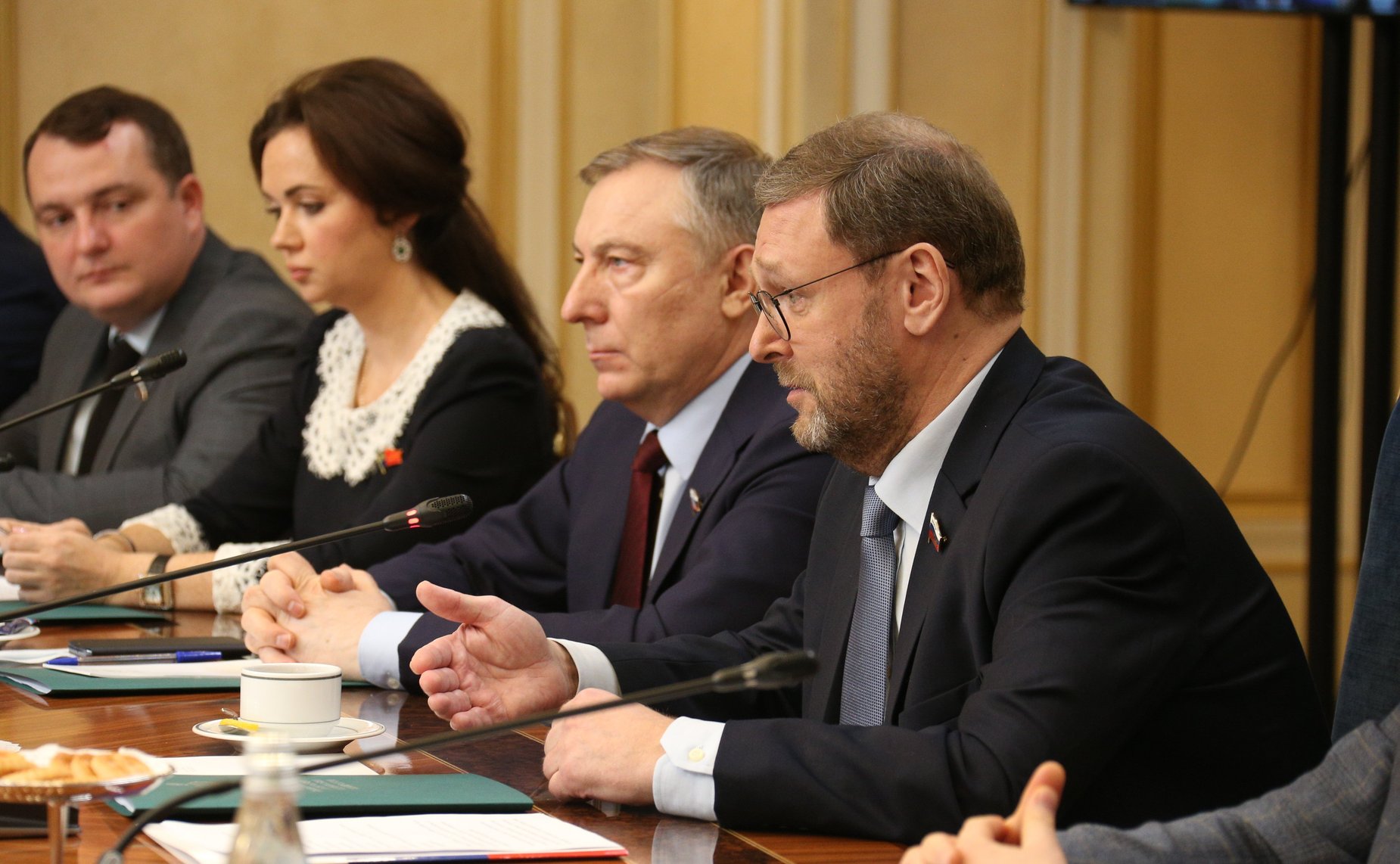 Встреча заместителя Председателя СФ Константина Косачева с членами Палаты молодых законодателей при СФ