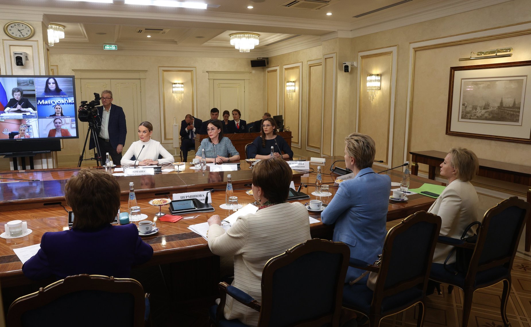 Встреча Председателя Совета Федерации Валентины Матвиенко с женщинами-экспортерами