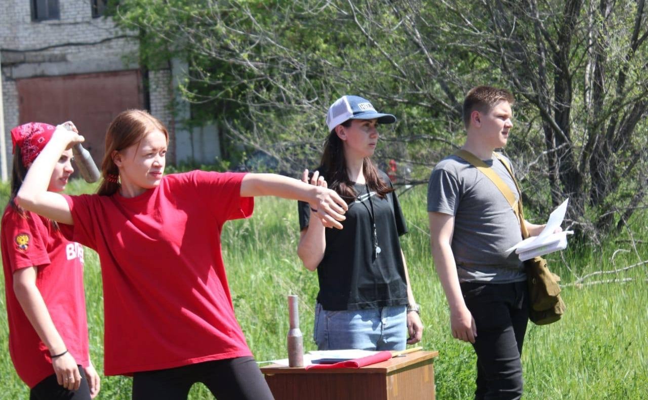 При поддержке Айрата Гибатдинова в Ульяновском медицинском колледже прошли военно-патриотические игры для студентов