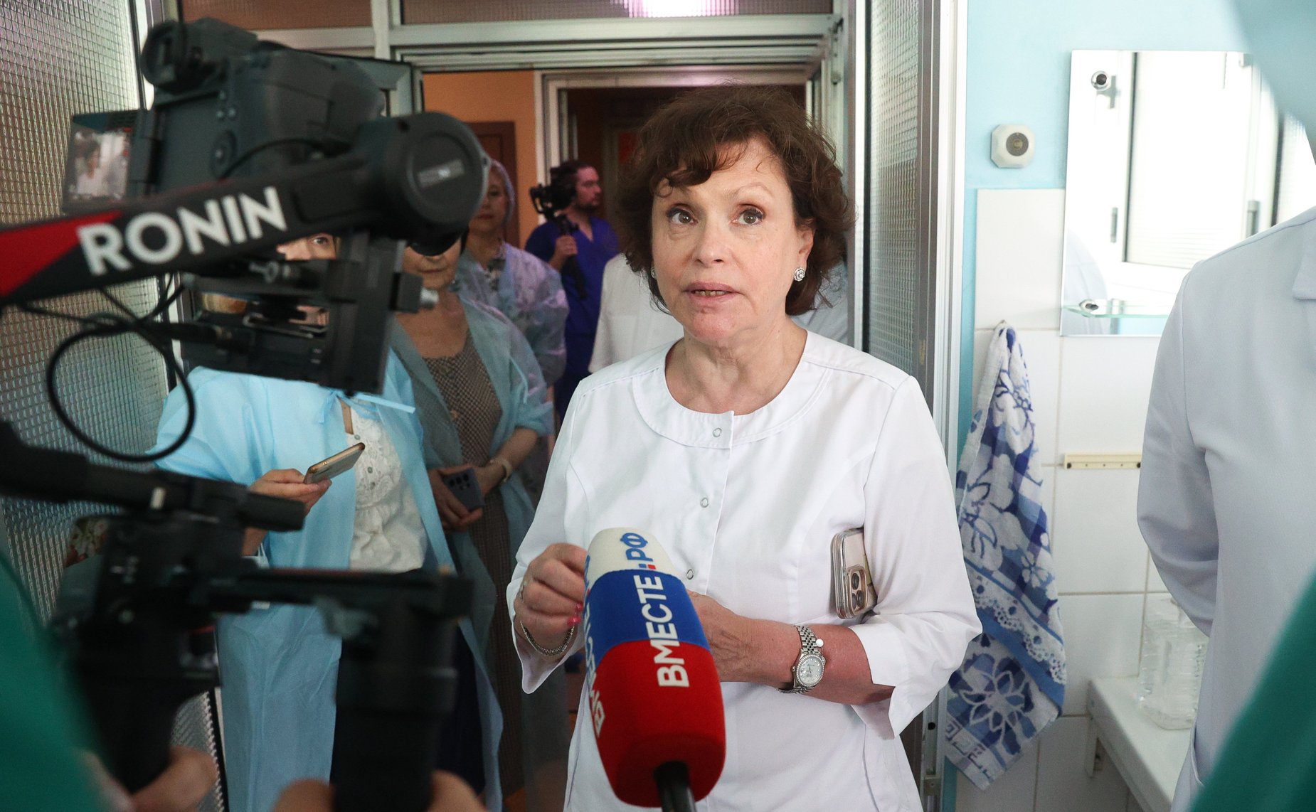 Посещение отделений ФГБУ «НМИЦ ССХ им. А.Н. Бакулева» Минздрава России