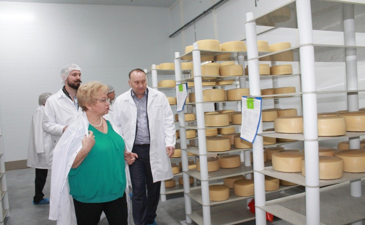 Оксана Хлякина посетила с рабочей поездкой Добровский район Липецкой области