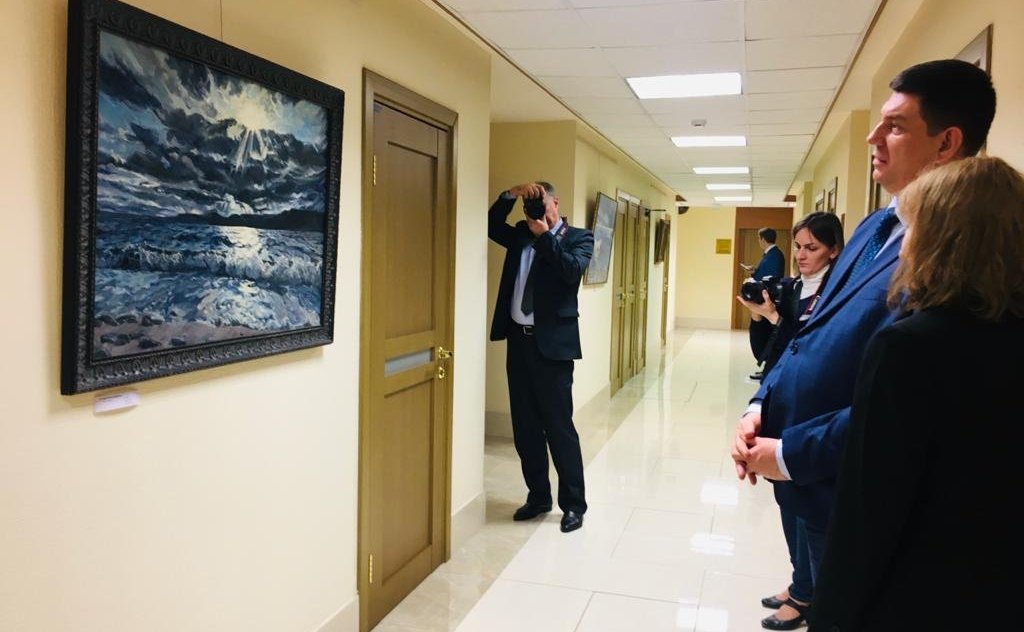 В Совете Федерации открылась выставка живописи Н. Тернаковой