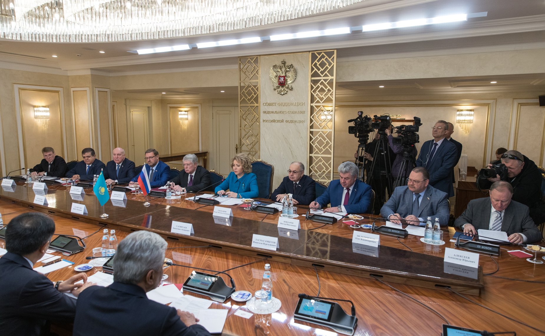 Встреча В. Матвиенко с Президентом Казахстана К.- Ж. Токаевым