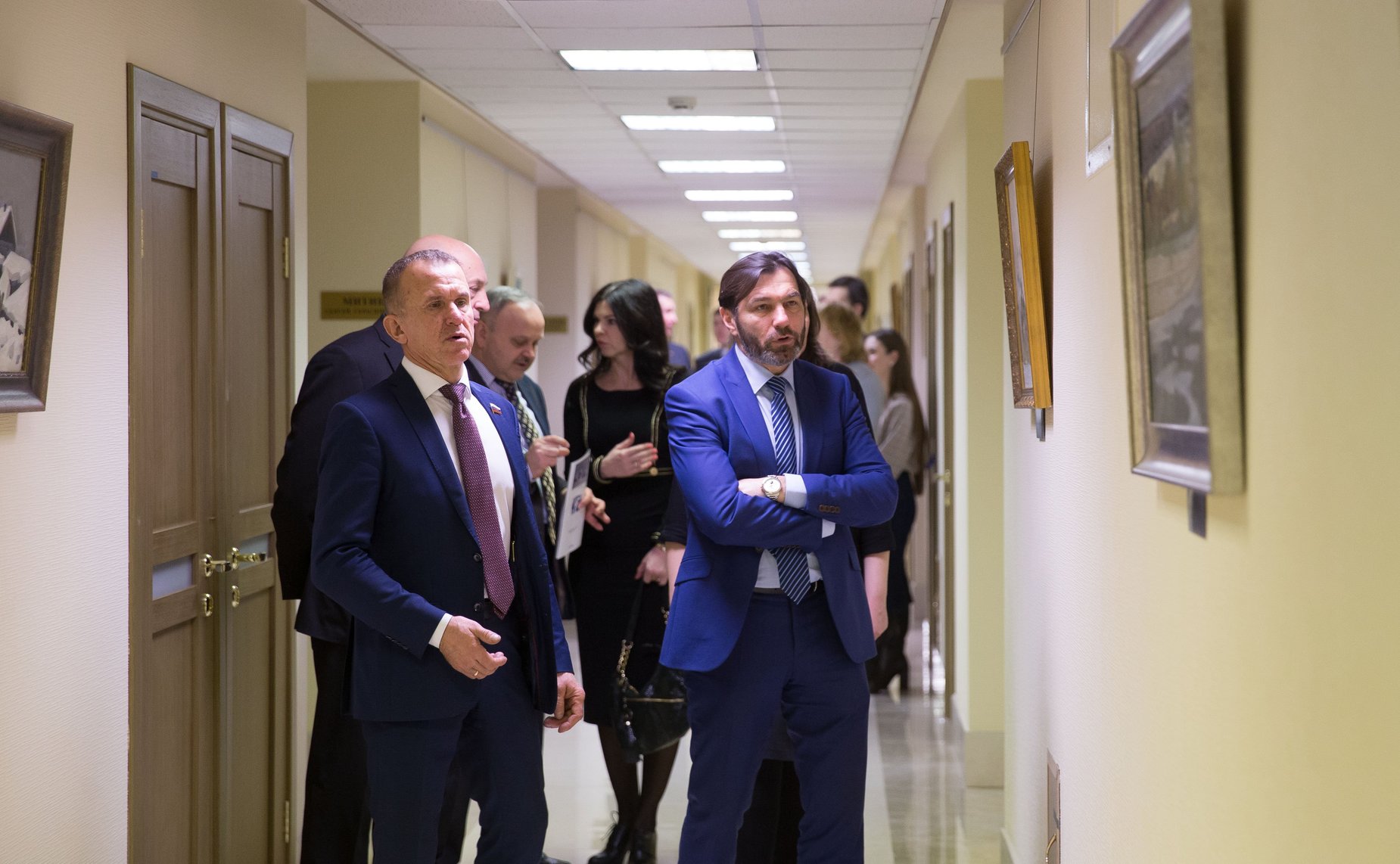 В. Кравченко открыл выставку томских художников в Совете Федерации