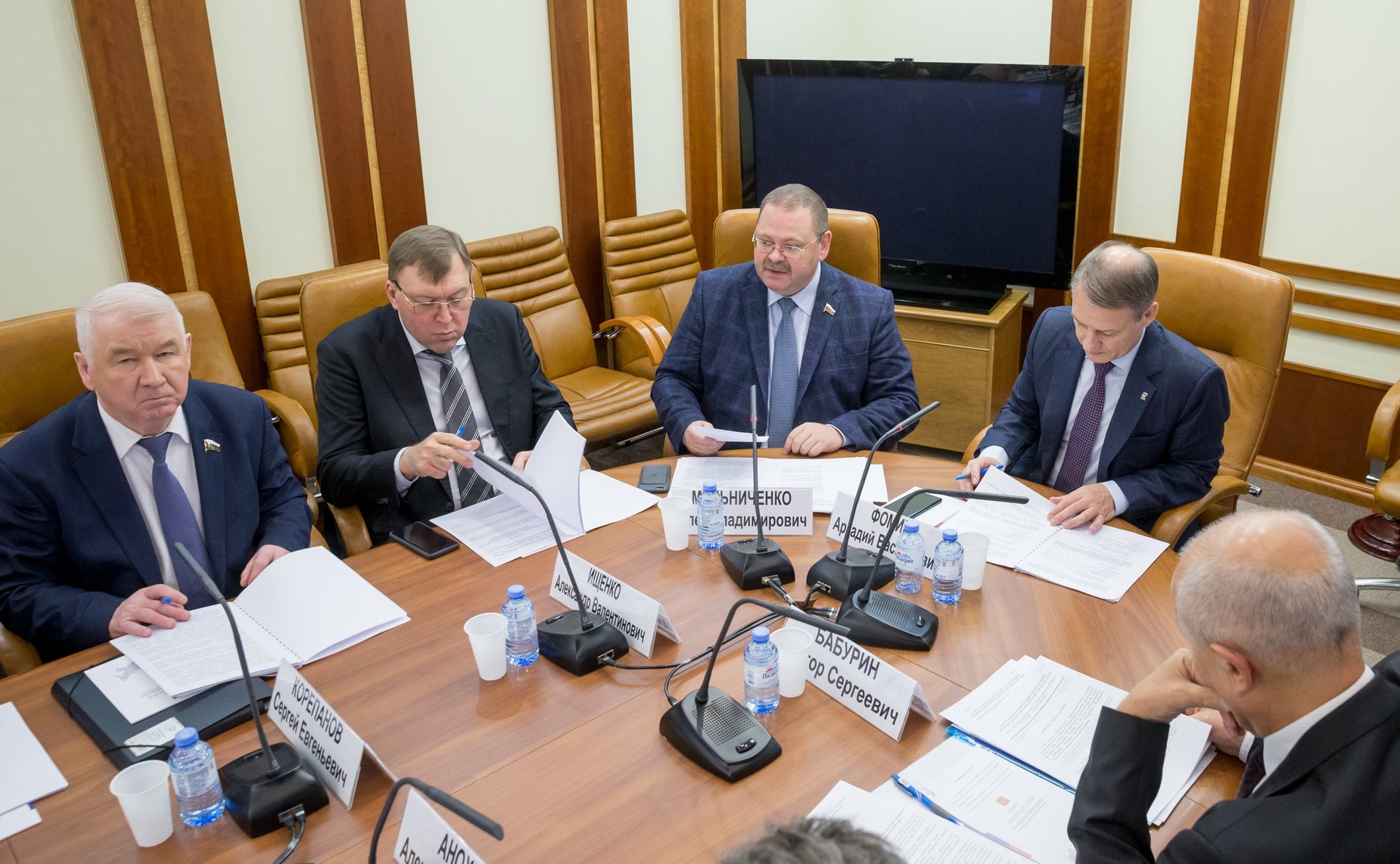 Заседание Комиссии Совета законодателей по делам Федерации, региональной политике и местному самоуправлению