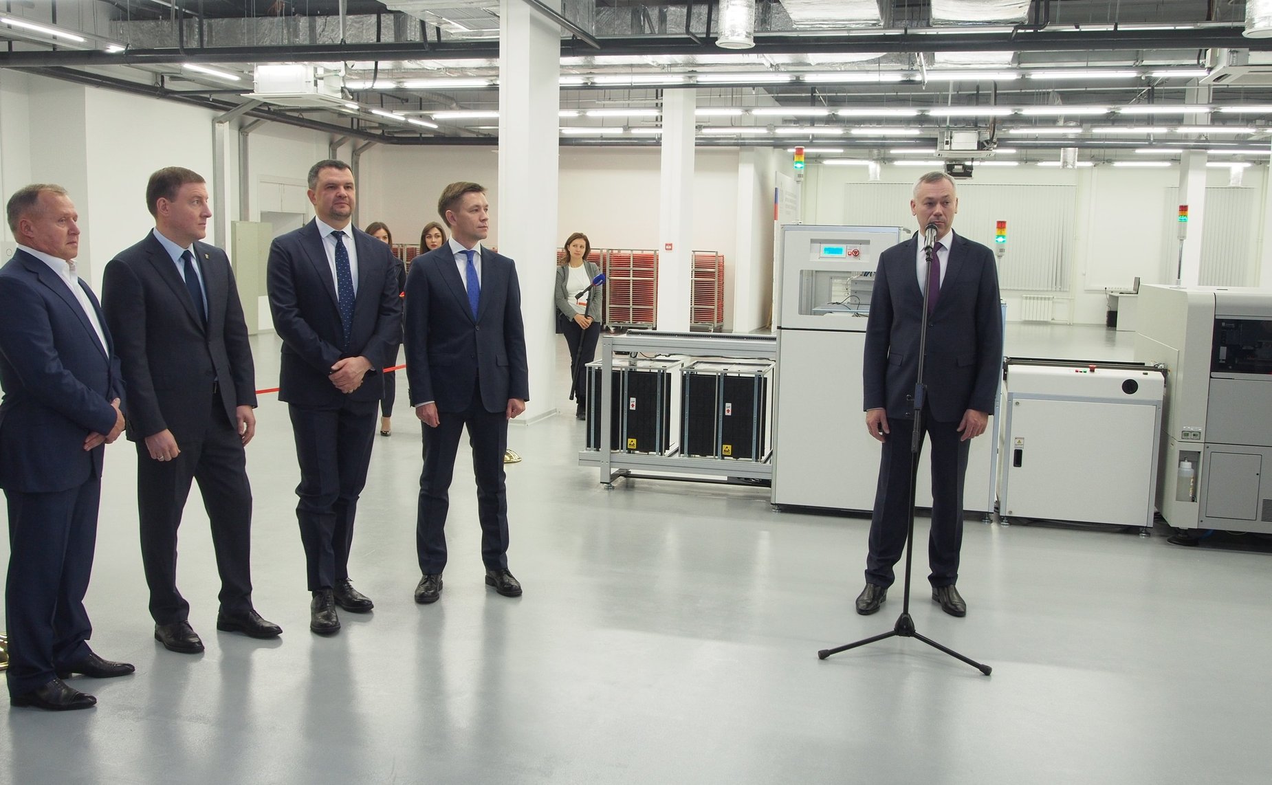 Открытие 2-й очереди предприятия «Элтекс»