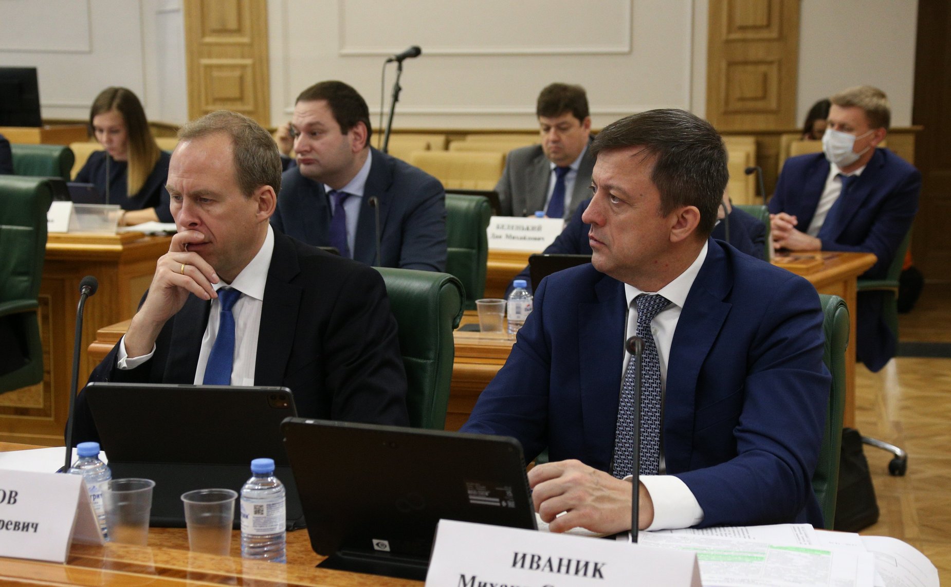 Встреча сенаторов Российской Федерации с руководителем Федерального агентства по рыболовству Ильёй Шестаковым в формате «Открытого диалога»