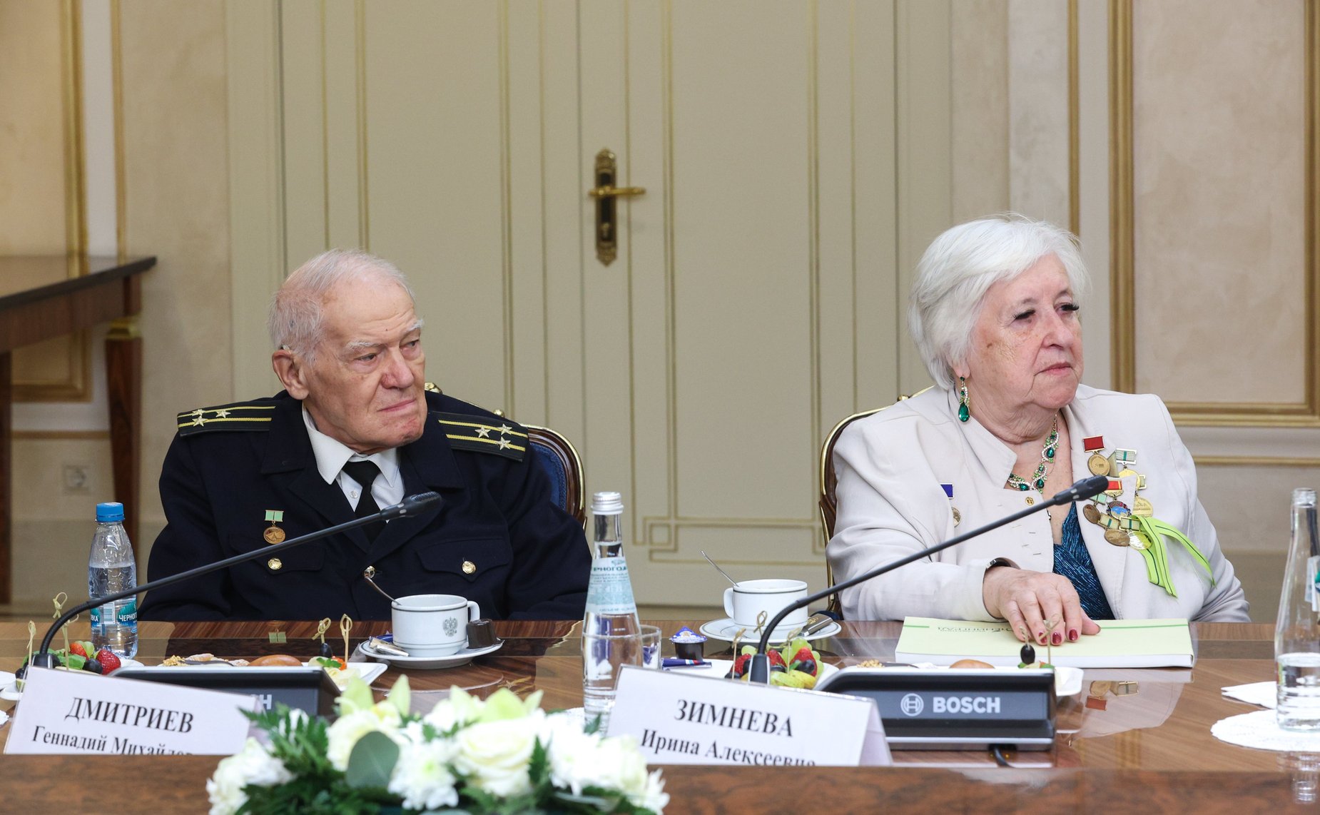 Встреча Председателя Совета Федерации Валентины Матвиенко с делегацией общества «Жители блокадного Ленинграда» Санкт-Петербурга