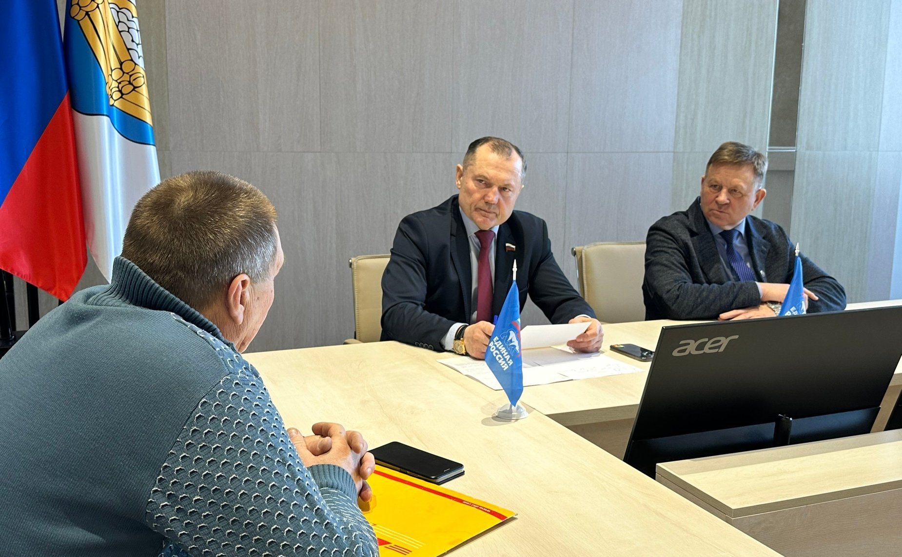 Игорь Мурог в рамках работы в регионе посетил с рабочей поездкой Ряжский округ