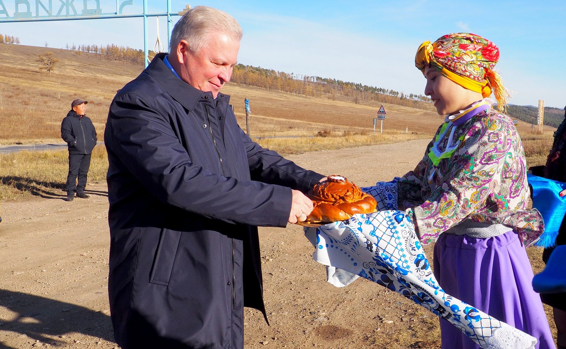 Вячеслав Наговицын в Джидинском районе