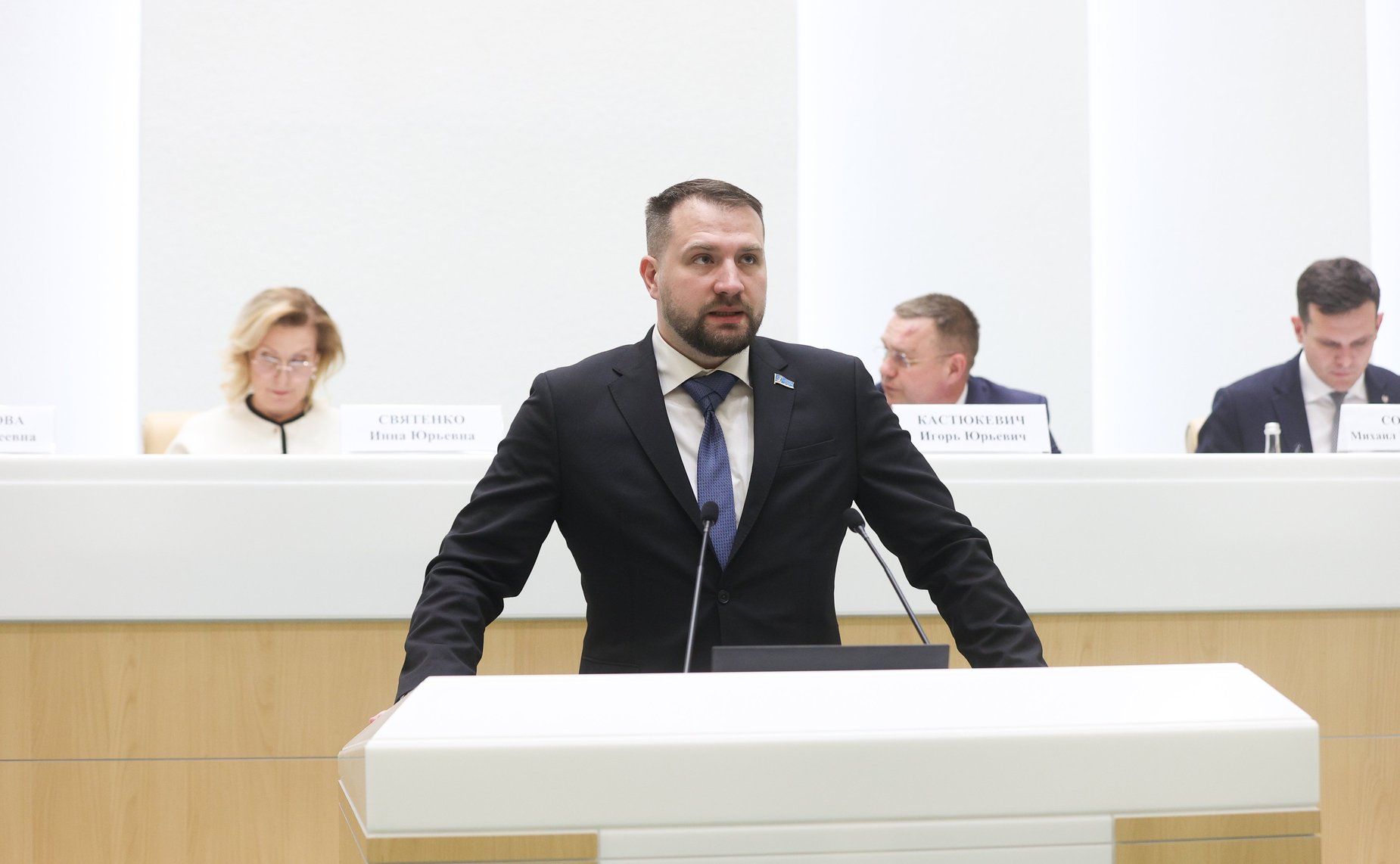 Заседание Палаты молодых законодателей при Совете Федерации