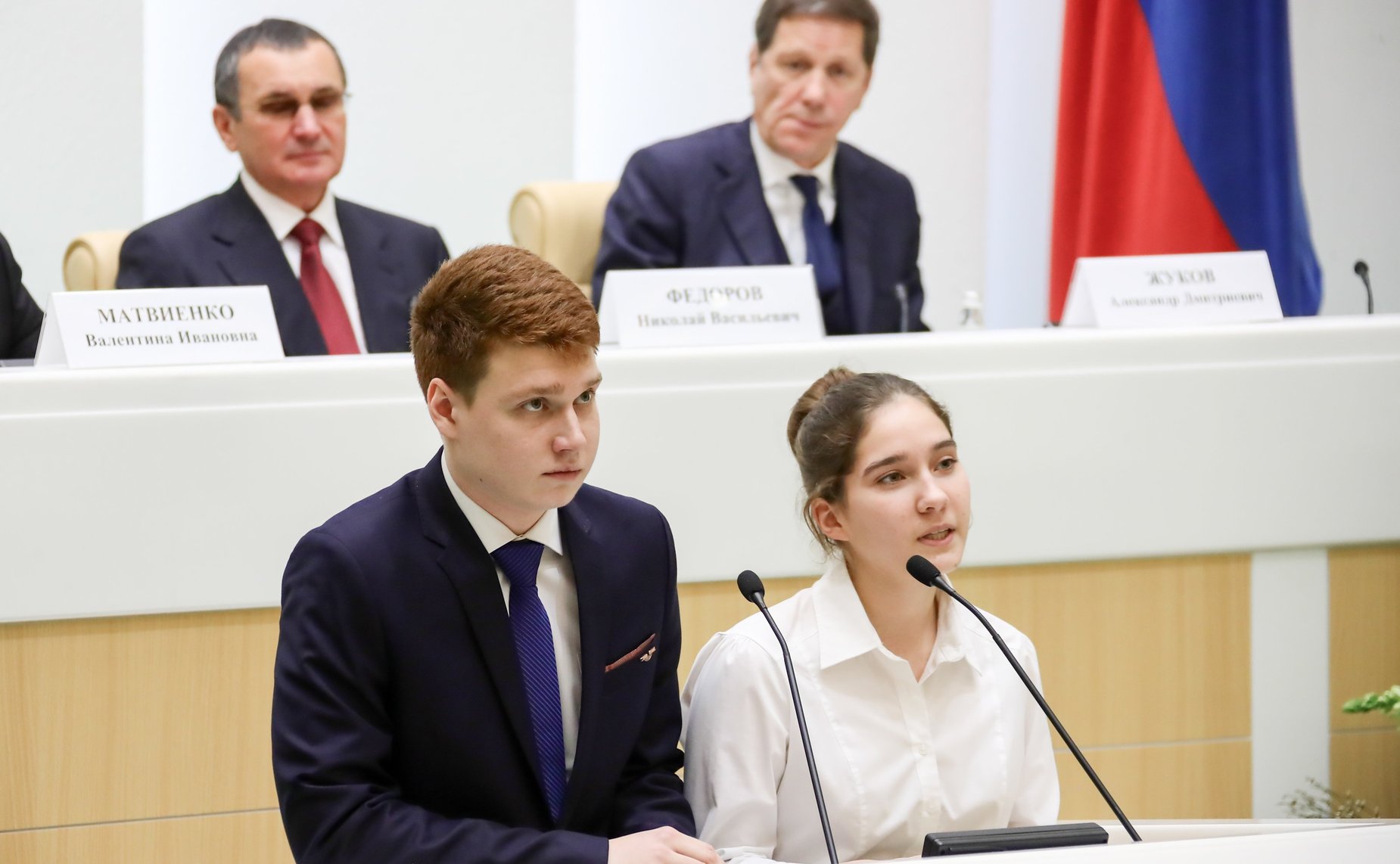 Пленарное заседание VIII Рождественских парламентских встреч в рамках XXVIII Международных Рождественских образовательных чтений «Великая Победа: наследие и наследники»