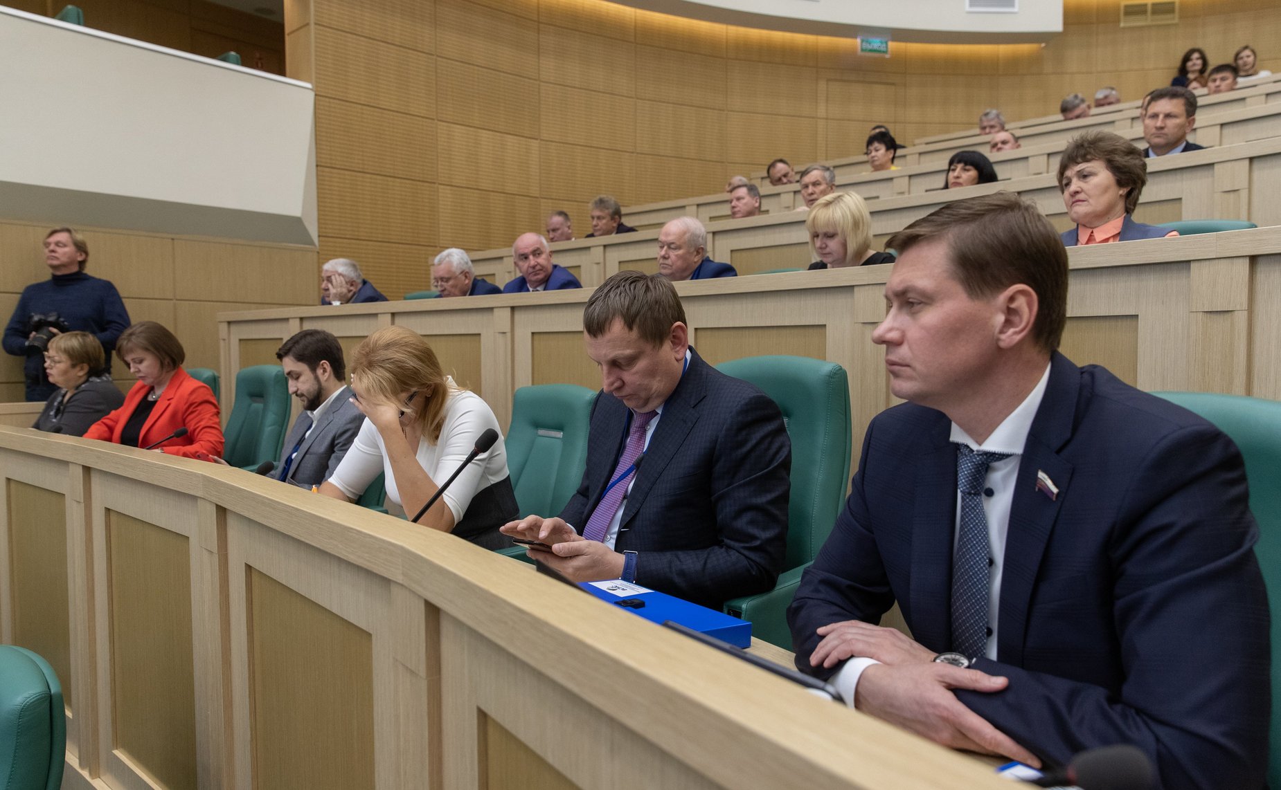 Заседание VI Съезда Всероссийского Совета местного самоуправления