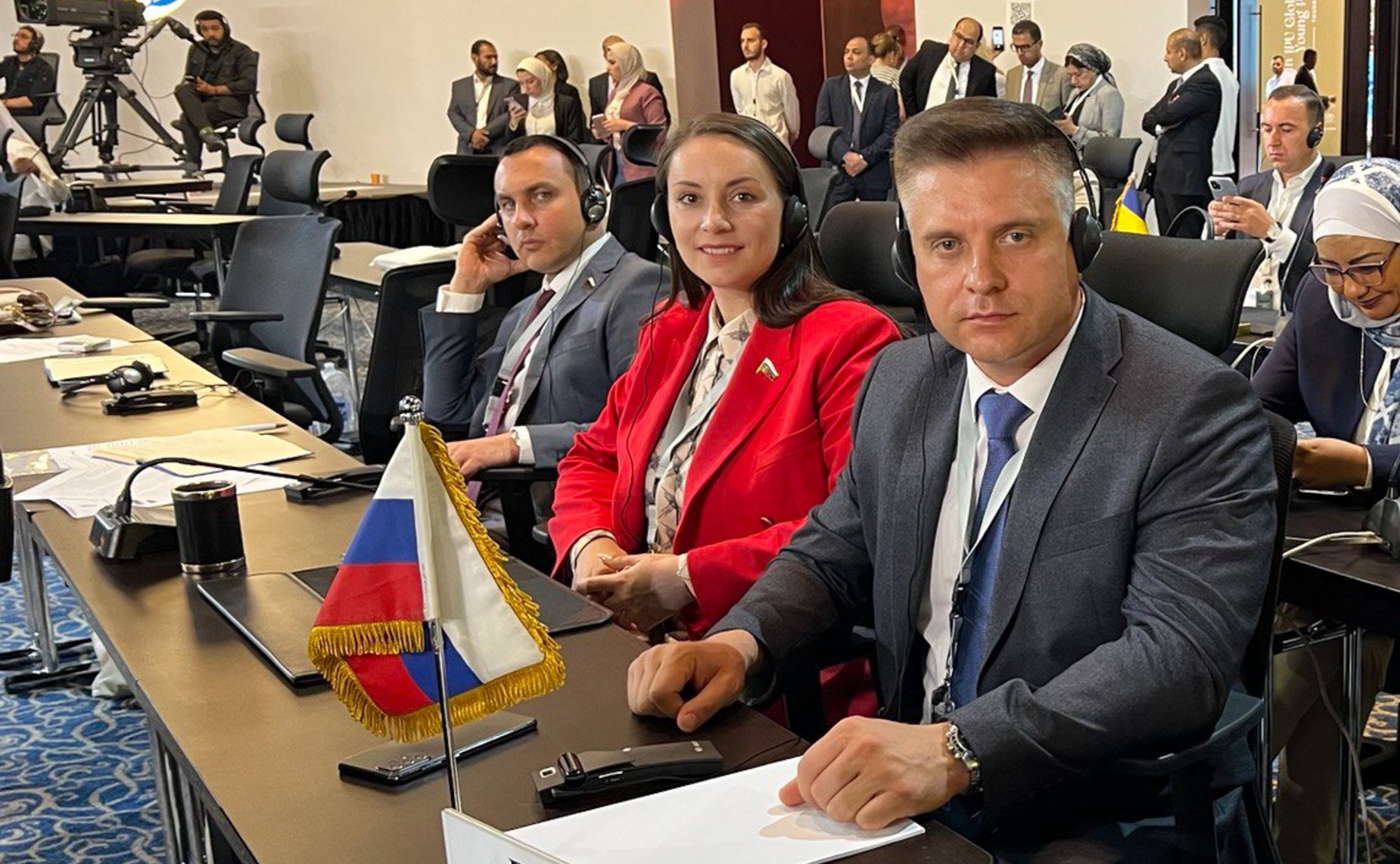 Юрий Архаров и Елена Афанасьева приняли участие во Всемирной конференции молодых парламентариев Межпарламентского союза