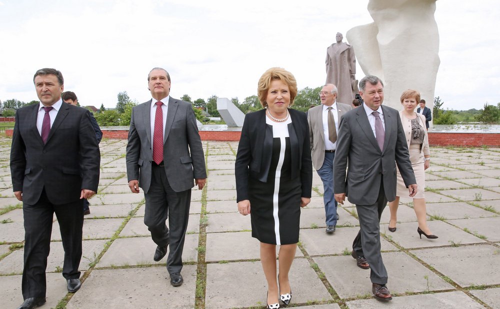 Визит В. Матвиенко в Обнинск