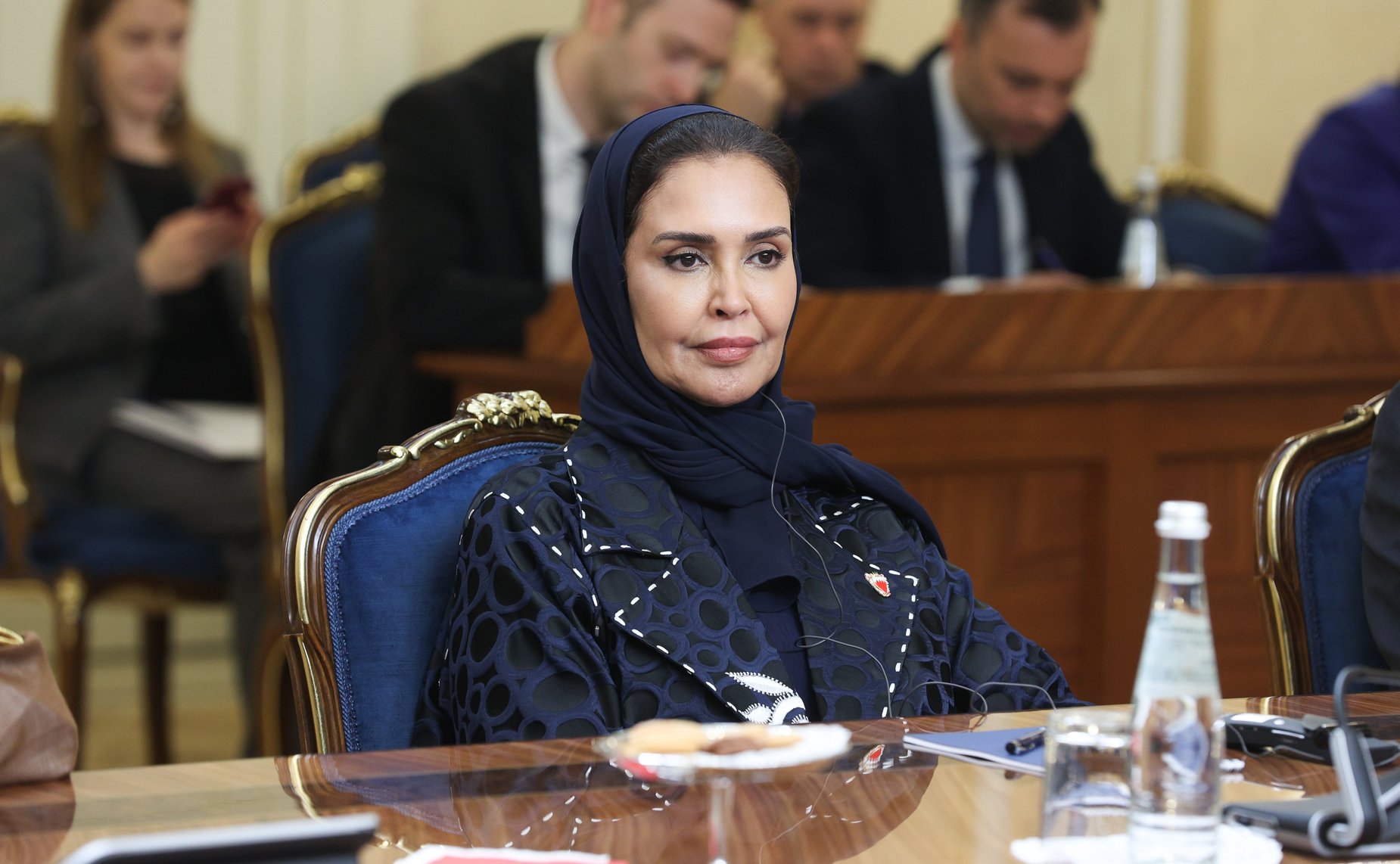 Встреча Председателя Совета Федерации Валентины Матвиенко с Председателем Консультативного совета Национального собрания Королевства Бахрейн Али Бен Салехом Ас-Салехом