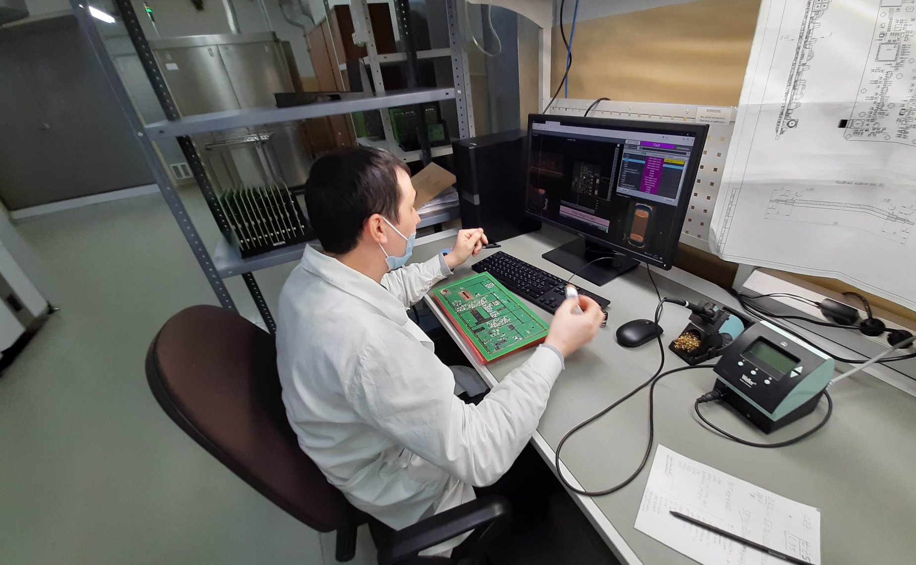 Сергей Мартынов посетил ведущее предприятие радиоэлектроники в Республике Марий Эл ООО «Технотех»