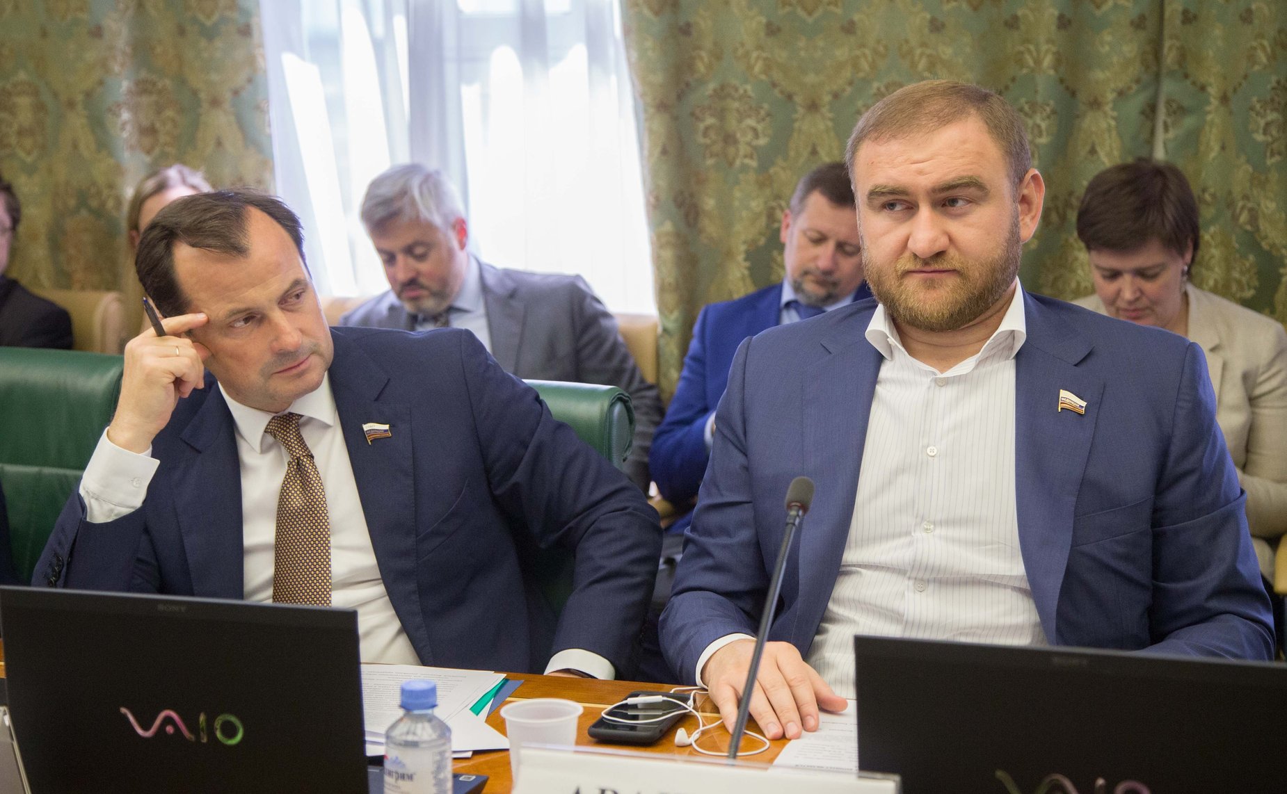 Ю. Федоров и Р. Арашуков