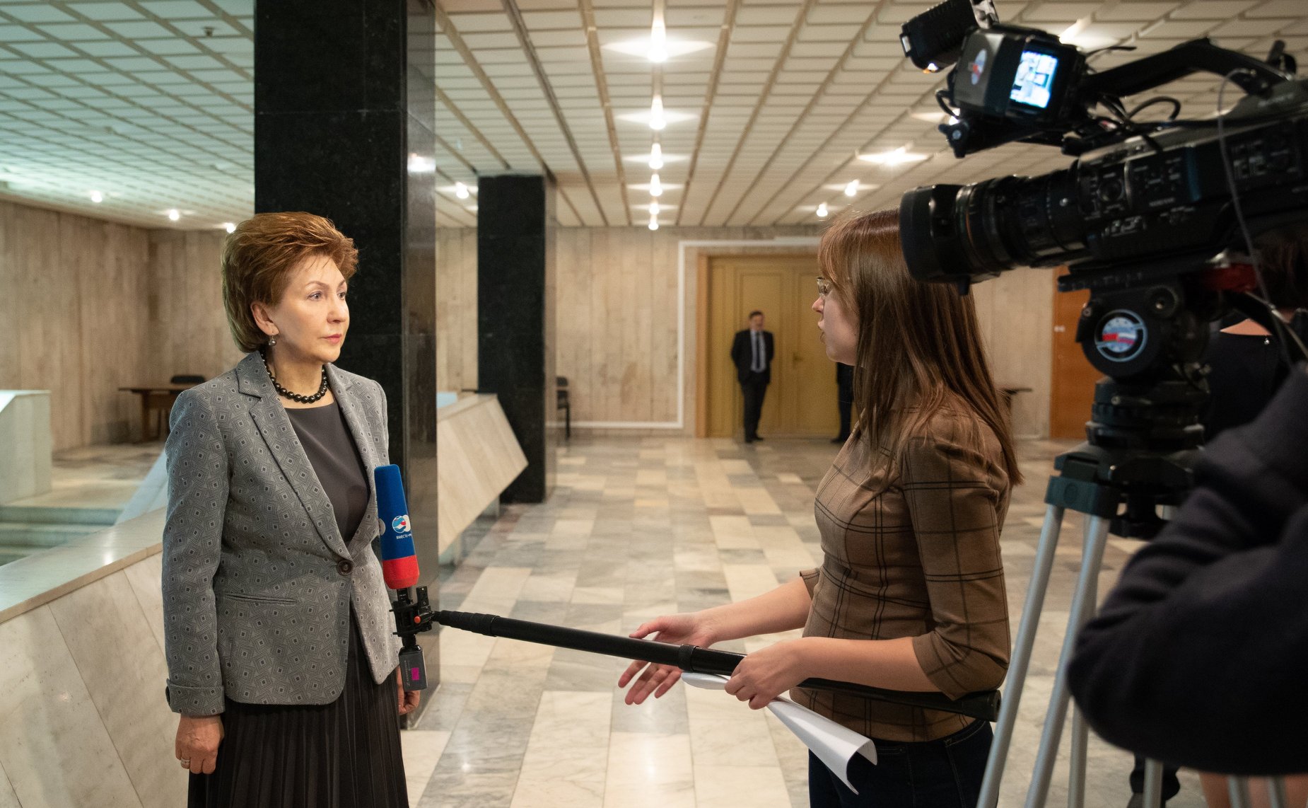 Брифинг Галины Кареловой