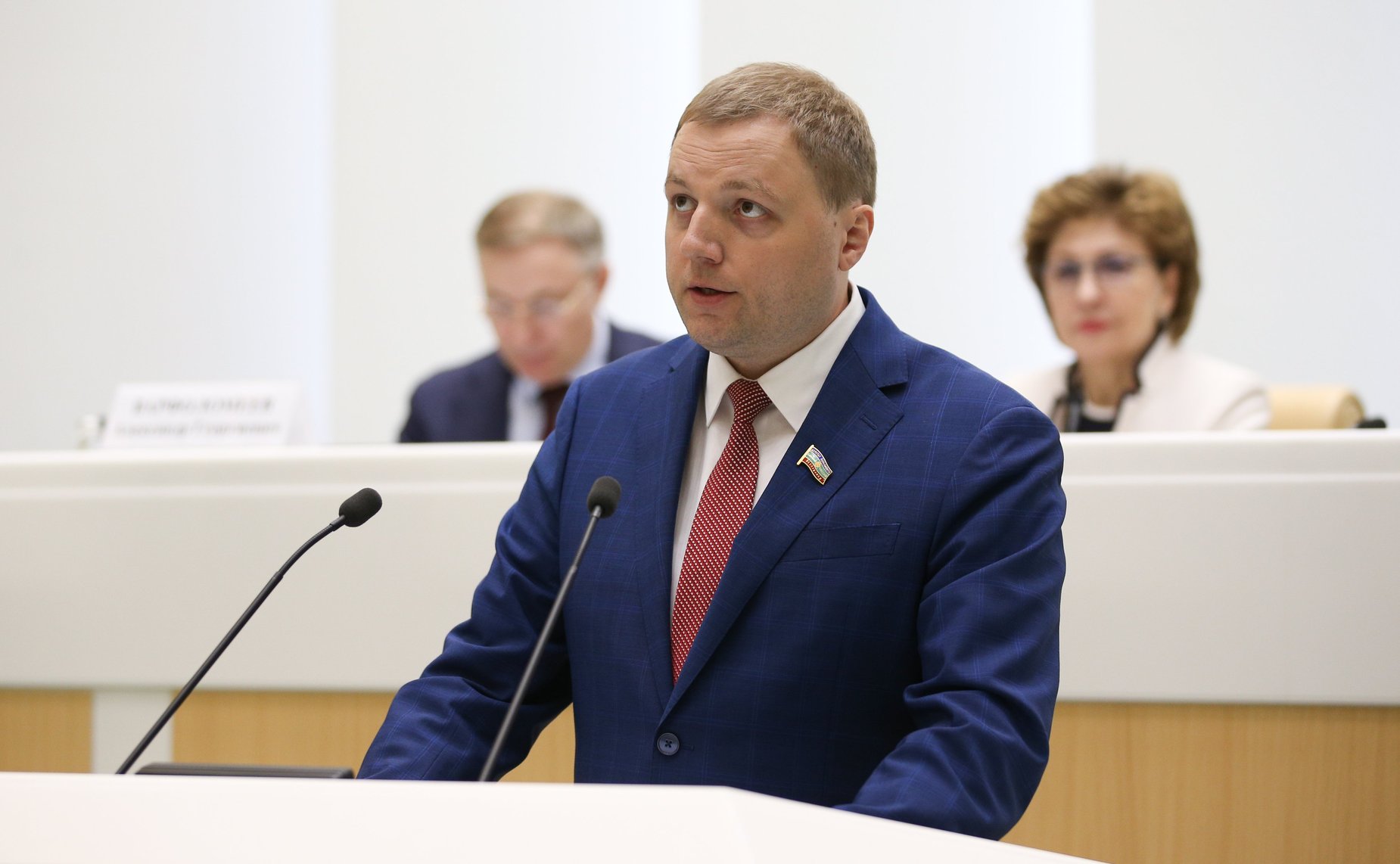 Заседание Палаты молодых законодателей при Совете Федерации