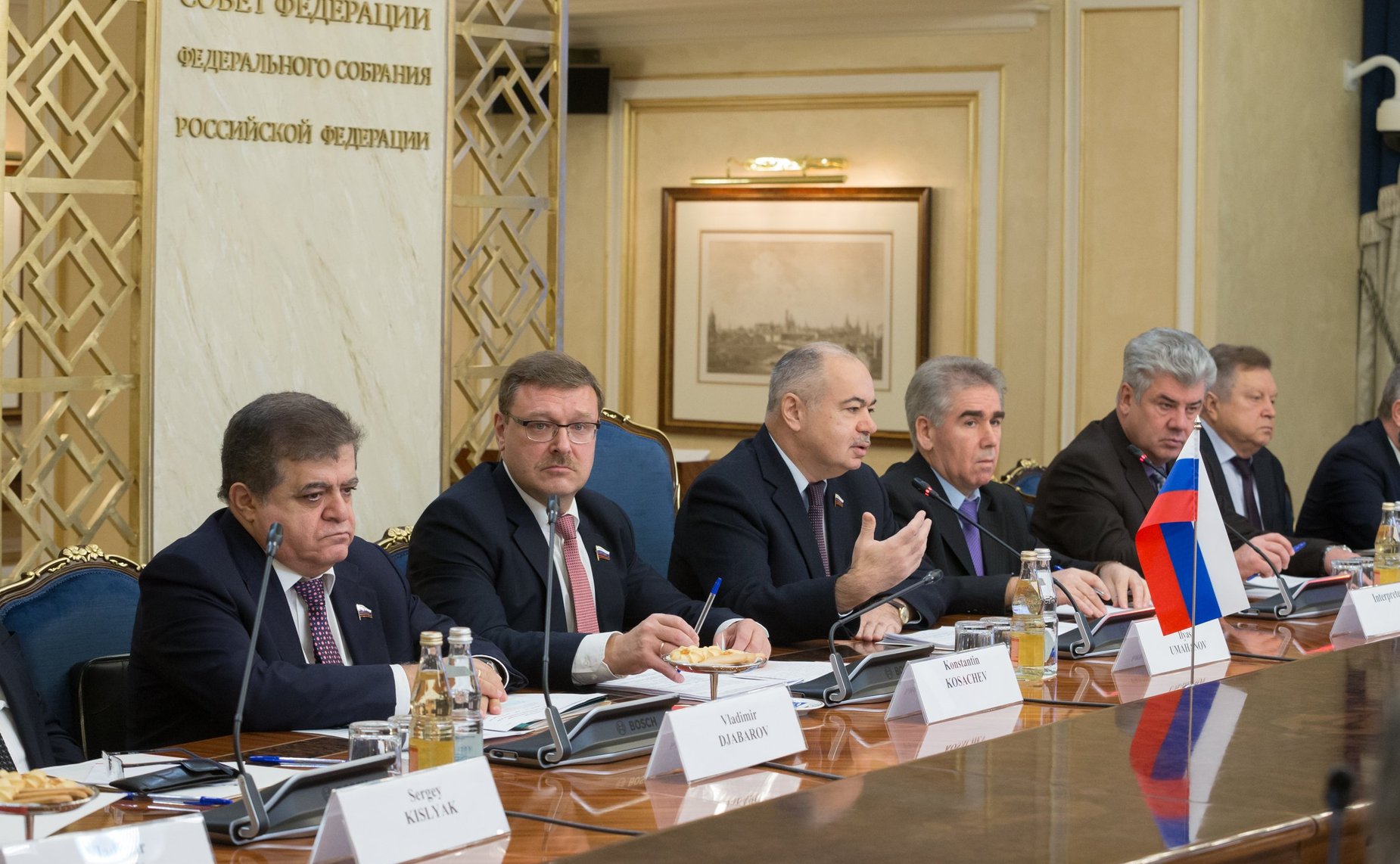 В СФ состоялось совместное заседание Комитета по международным делам, Комитета по обороне и безопасности и Комиссии по иностранным делам и безопасности Кнессета Израиля