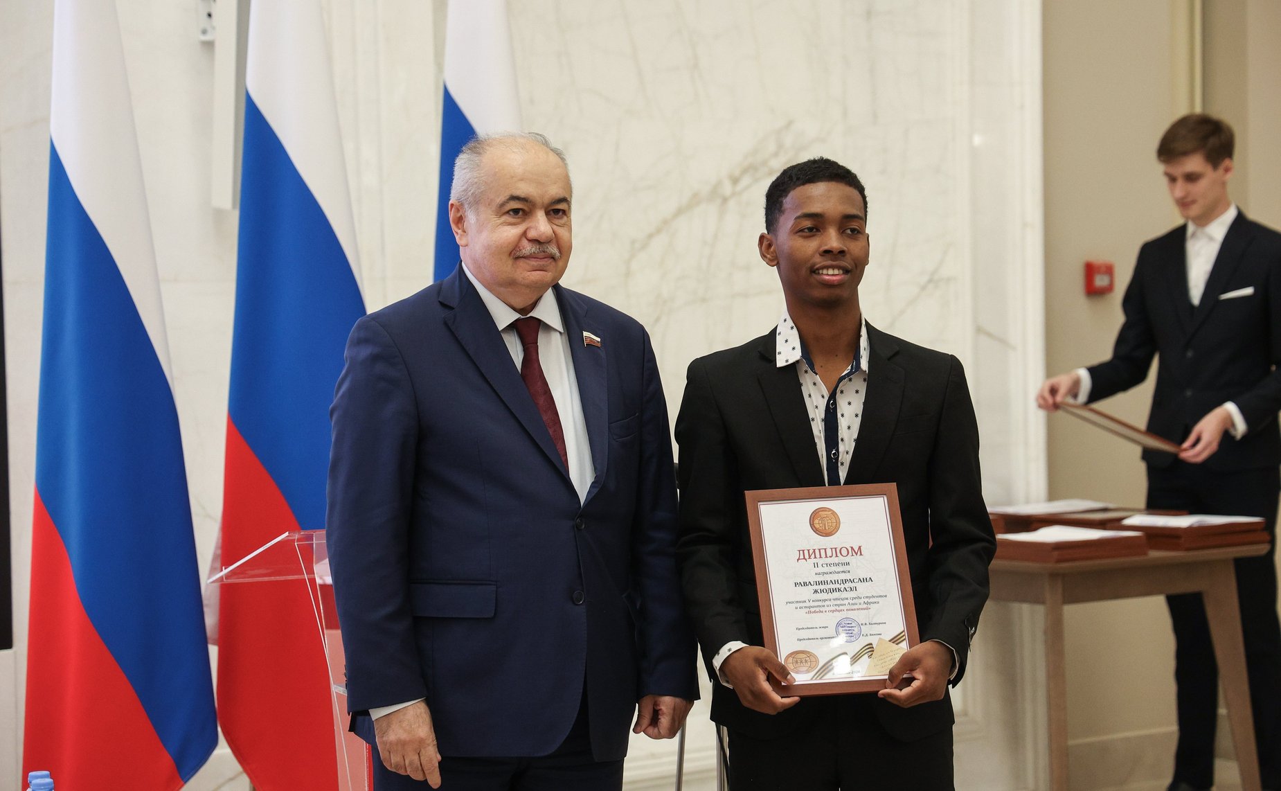 Церемония награждения победителей V Конкурса чтецов «Победа в сердцах поколений»