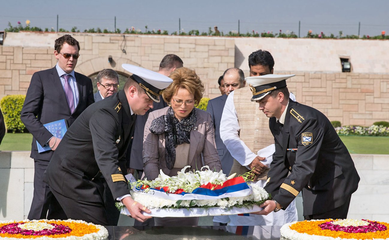 Официальный визит делегации Совета Федерации  в Республику Индию