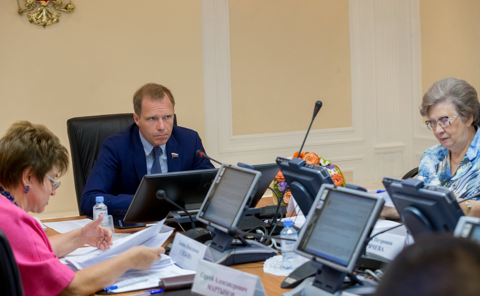 Заседание Комитета Совета Федерации по Регламенту и организации парламентской деятельности