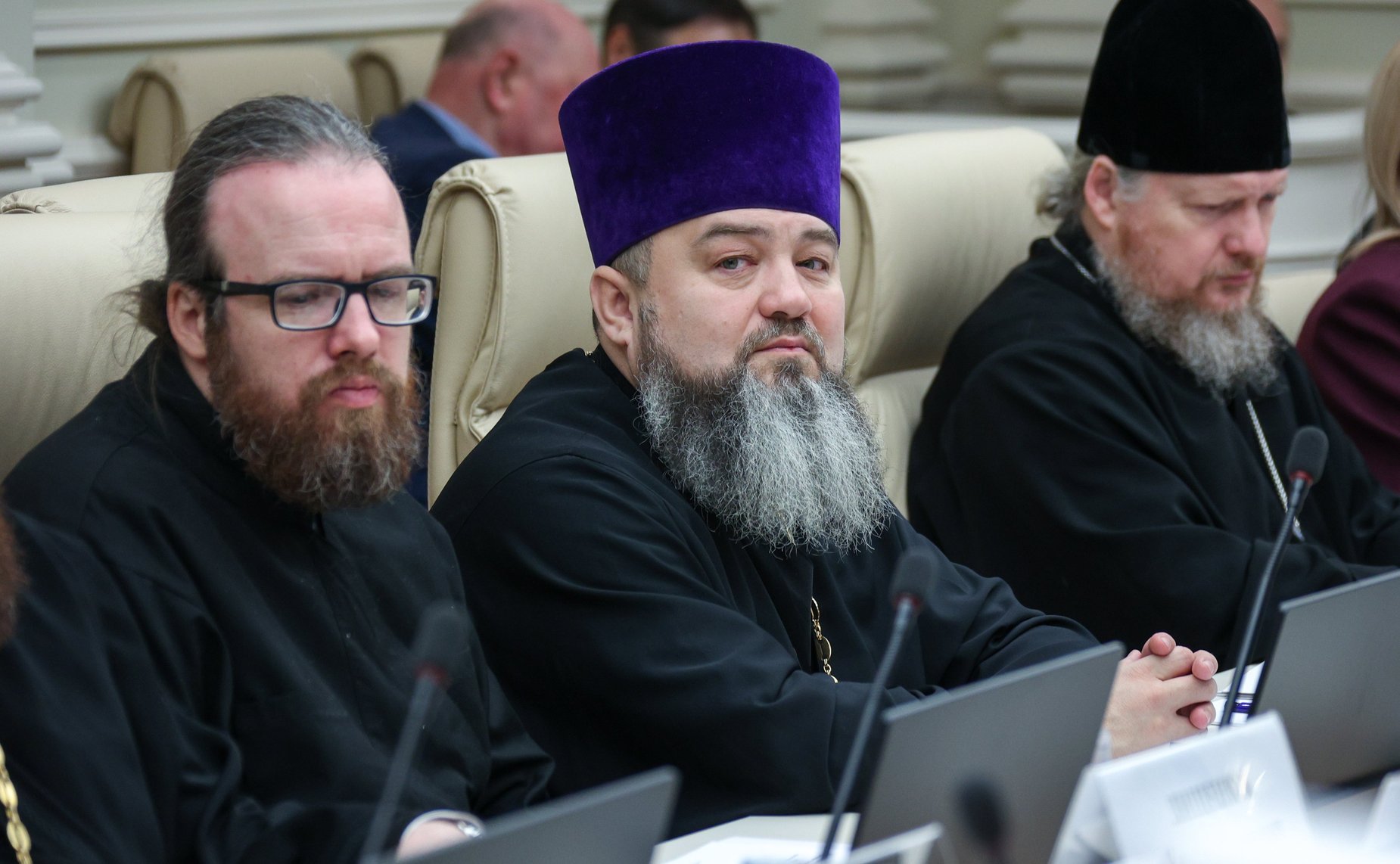 Круглый стол «Церковь, власть и общество: поддержка участников специальной военной операции и их семей» (в рамках XIV Рождественских парламентских встреч)