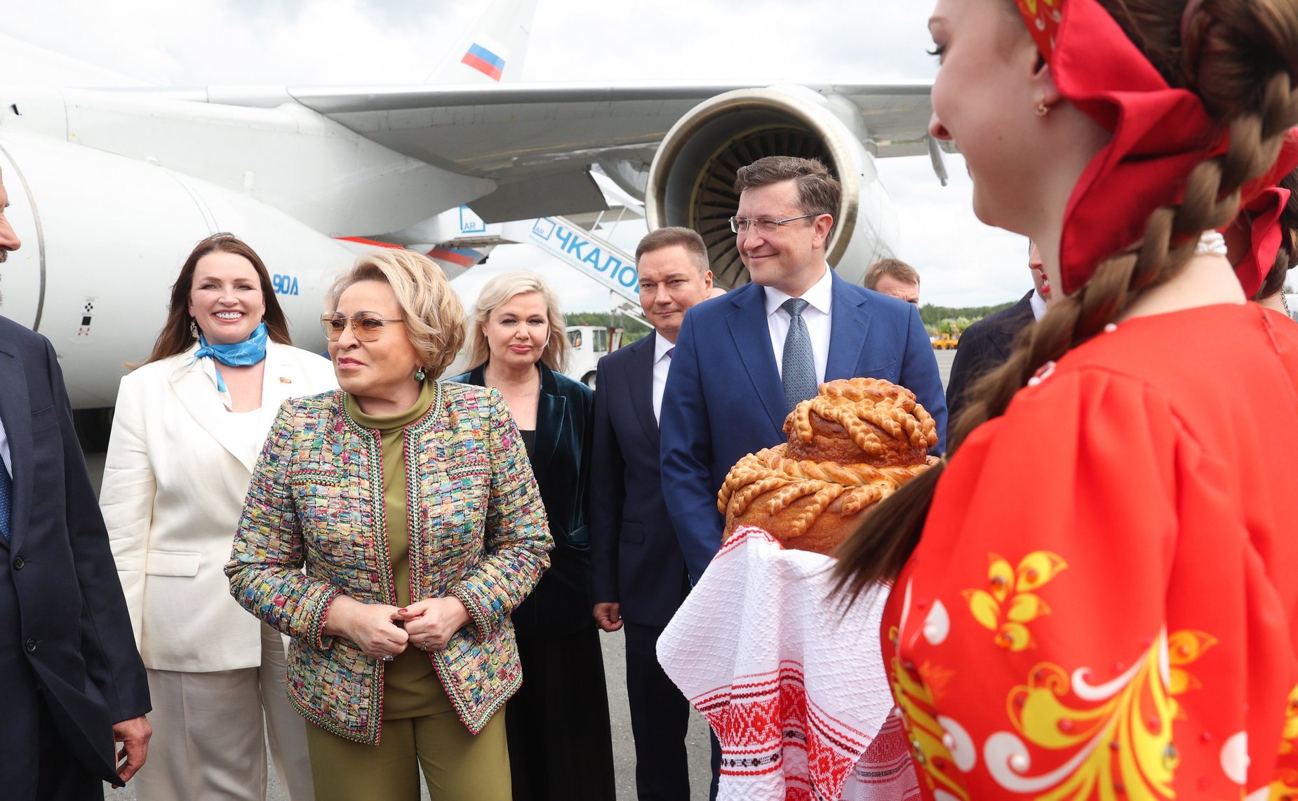 Валентина Матвиенко прибыла в Нижний Новгород для участия в мероприятиях XII Форума регионов России и Беларуси