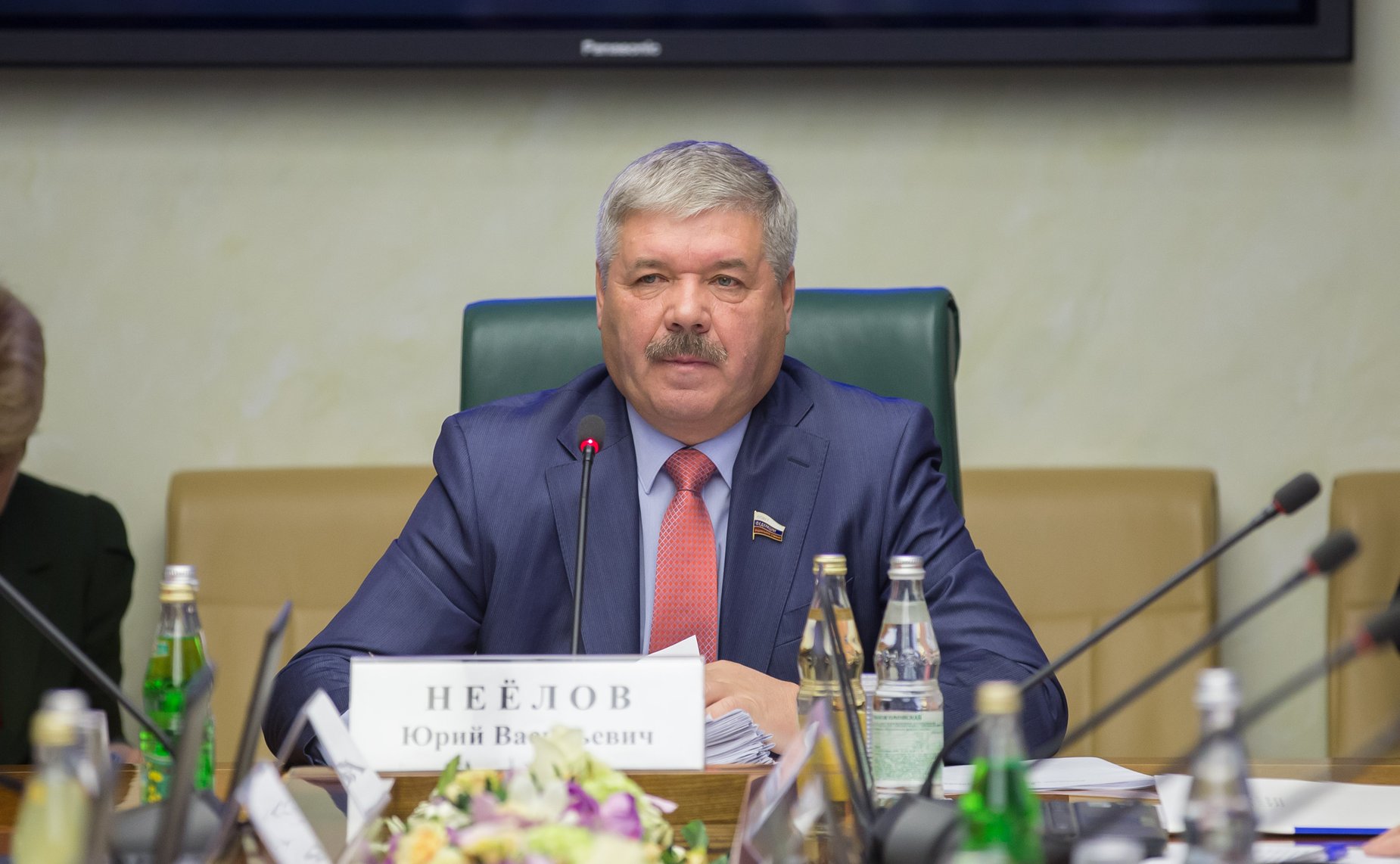 Ю. Неелов Заседание Комитета Совета Федерации по экономической политике