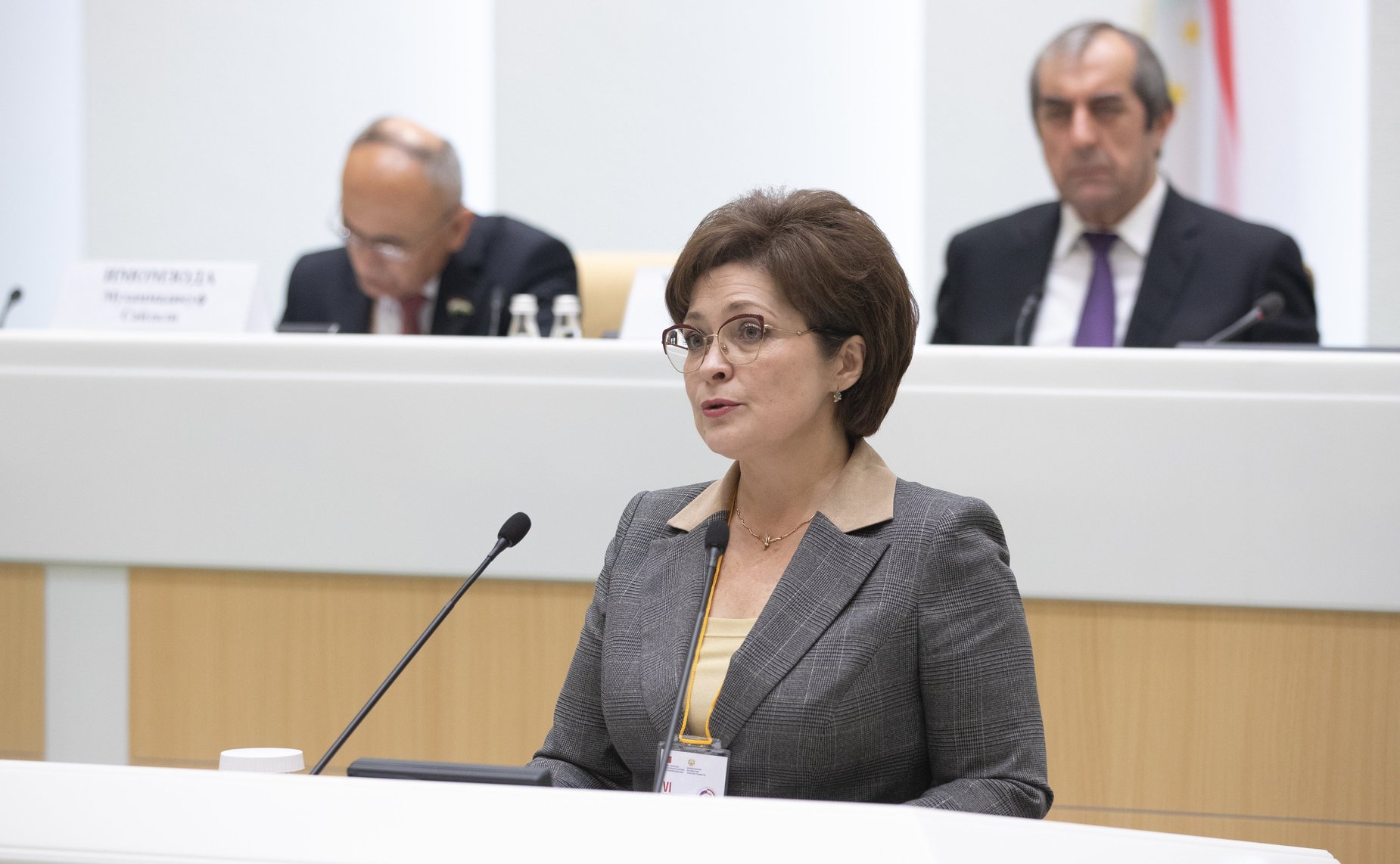 Пленарное заседание VI Межпарламентского форума Россия – Таджикистан