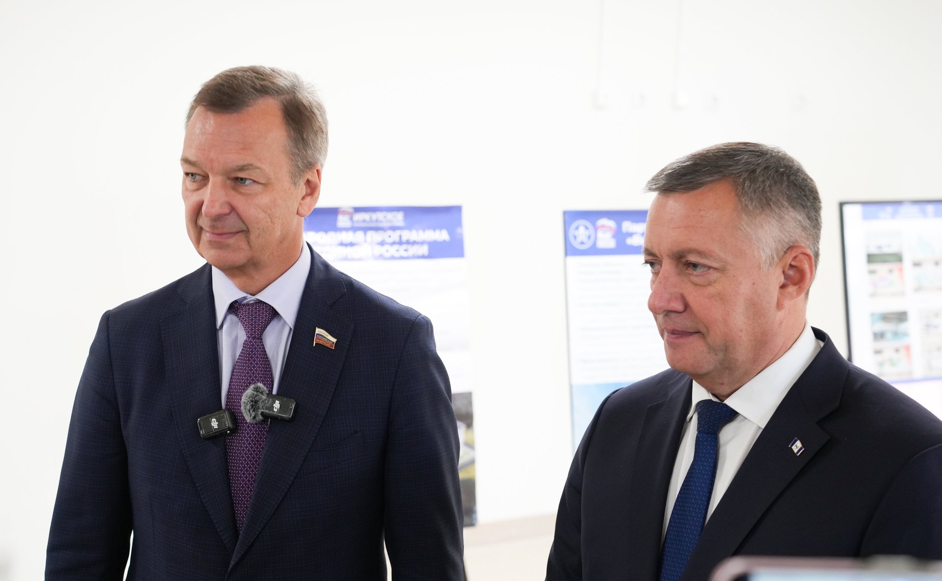 Сенаторы провели осмотр строящейся общеобразовательной школы г. Иркутска