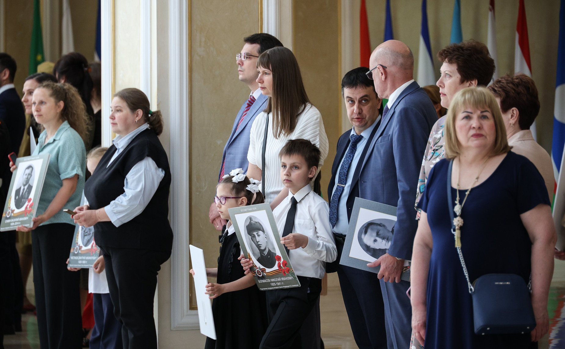 В Совете Федерации состоялась торжественная церемония открытия выставки «Память поколений»