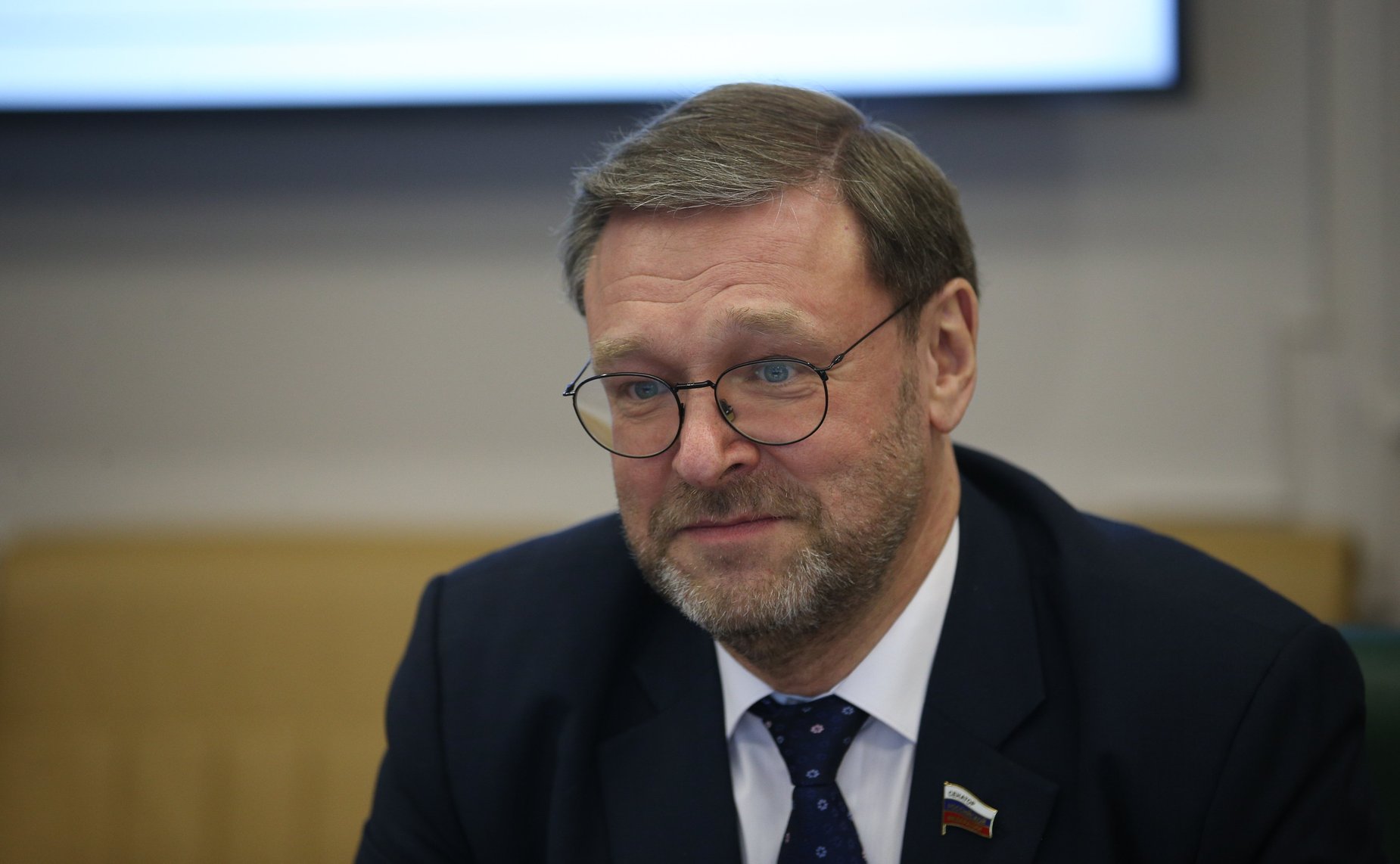 Константин Косачев провел встречу с депутатом Бундестага Федеративной Республики Германия, представителем фракции «левых» в Парламентской ассамблее Совета Европы Андреем Хунко