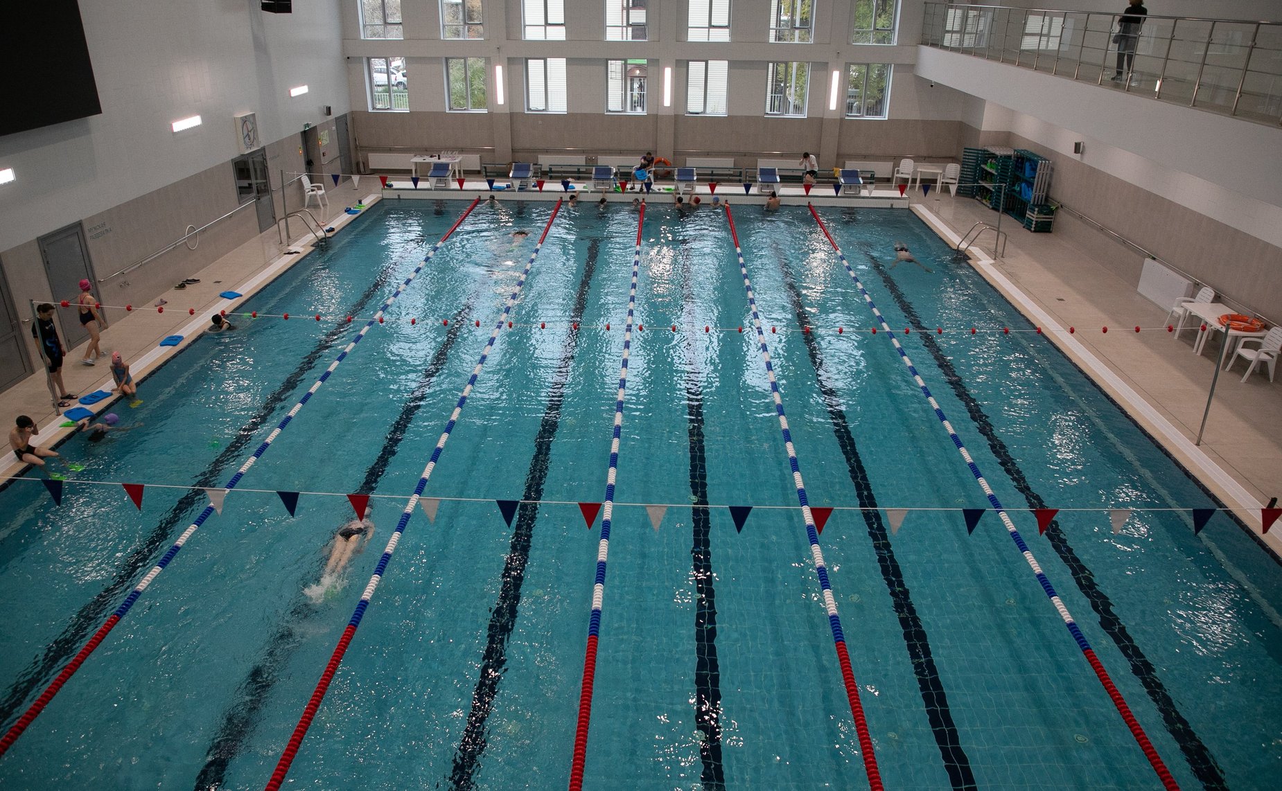 Сенаторы посетили Центр физкультурной и спортивной работы «Олимпия» Тюменского муниципального района