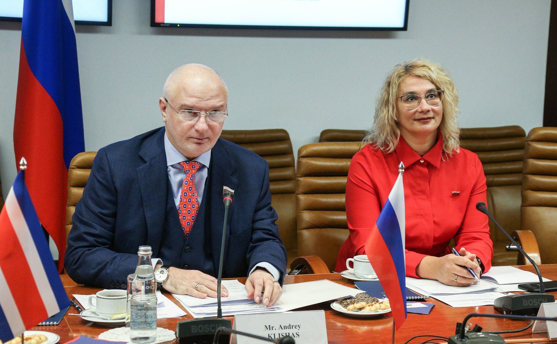 Заседание группы по сотрудничеству Совета Федерации с парламентами стран Латинской Америки и парламентской группы дружбы «Коста-Рика — Россия» Законодательной ассамблеи Республики Коста-Рика