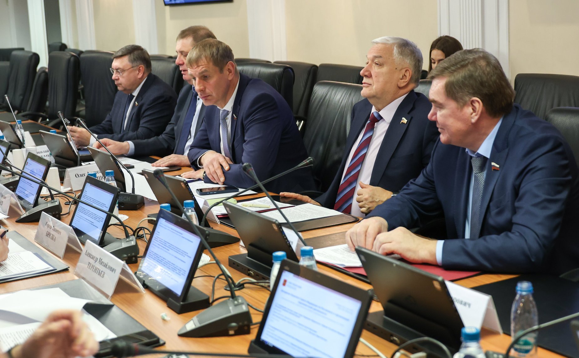Заседание Комитета Совета Федерации по Регламенту и организации парламентской деятельности