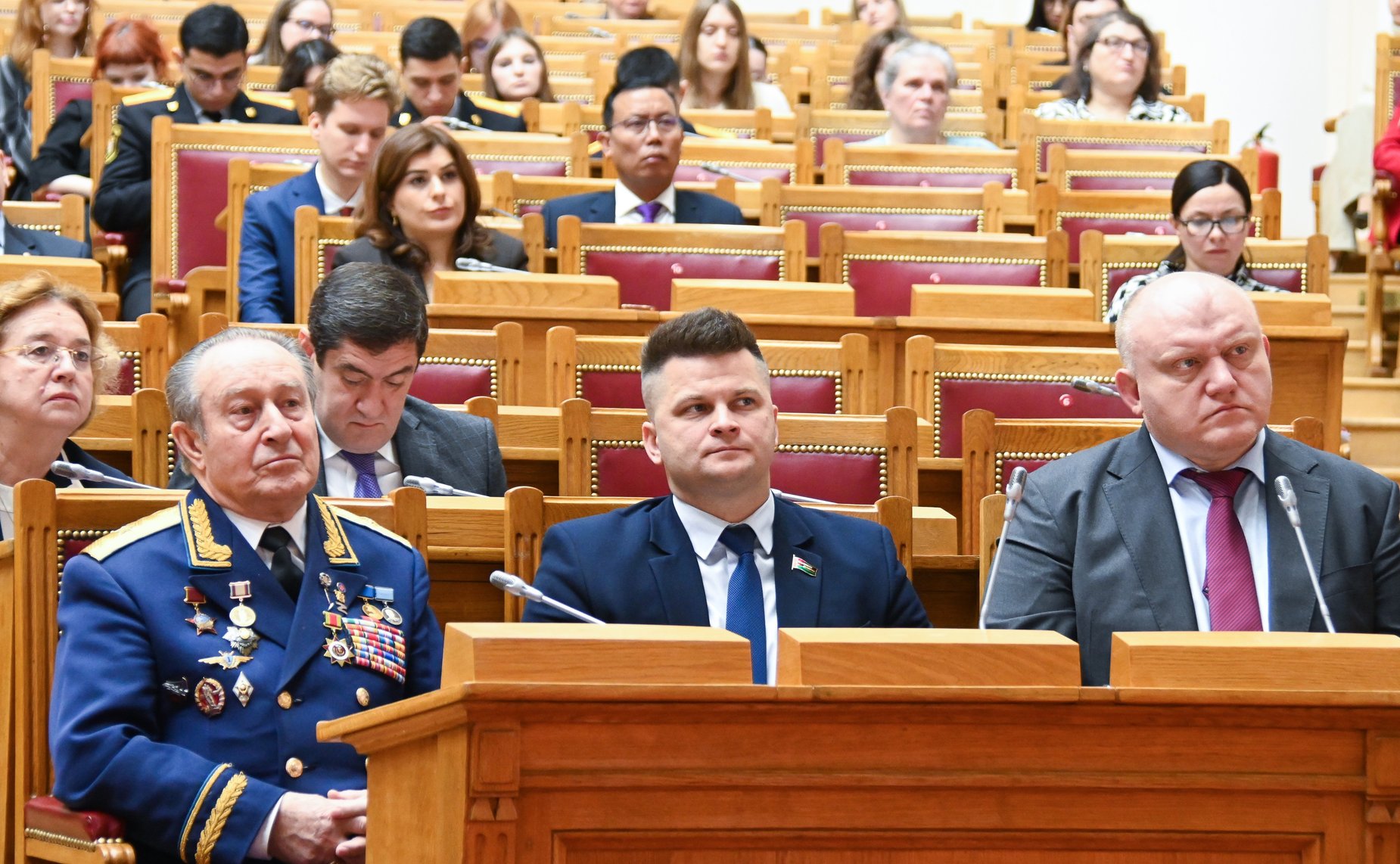 Пленарное заседание международной конференции «Великая Отечественная война в коллективной памяти народов Содружества: к 80-летию Победы»