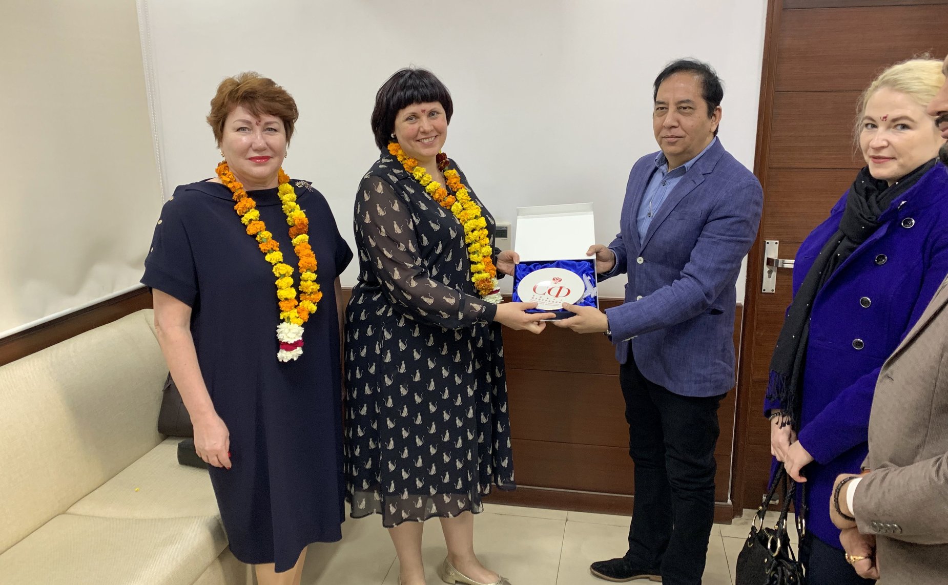 Визит Группы по сотрудничеству Совета Федерации ФС РФ с Советом Штатов Парламента Республики Индии в г. Дели