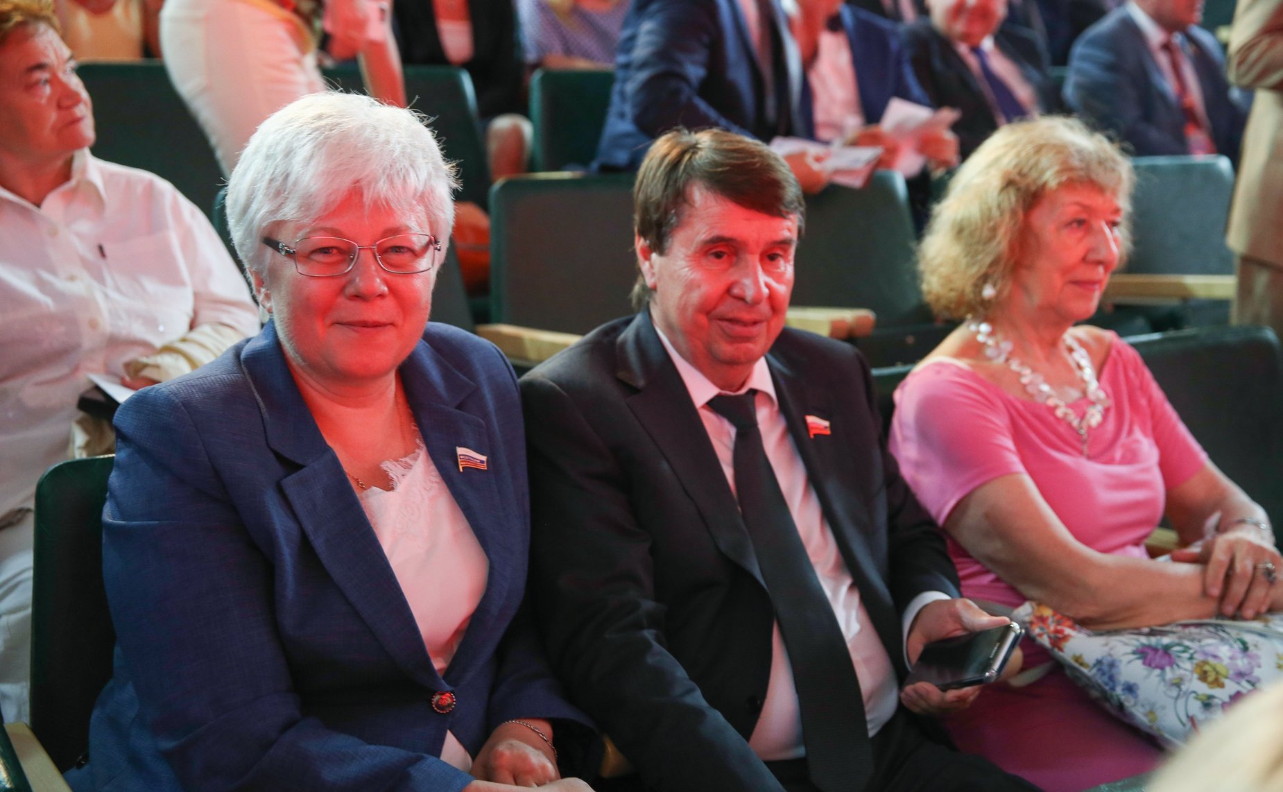 Ольга Тимофеева и Сергей Цеков