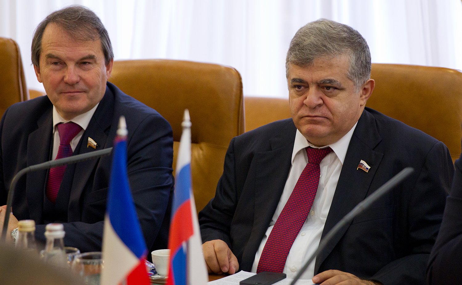 Встреча с председателем группы дружбы «Франция – Россия» в Сенате Французской Республики Патрисом Желяром-6 Джабаров